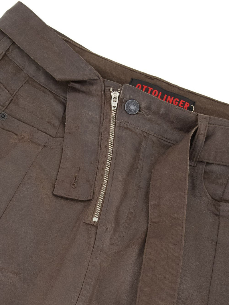 OTTOLINGER glazed baggy trousers outlook