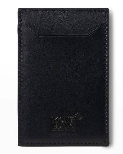 Montblanc Men's Meisterstück Leather Pocket Card Holder outlook