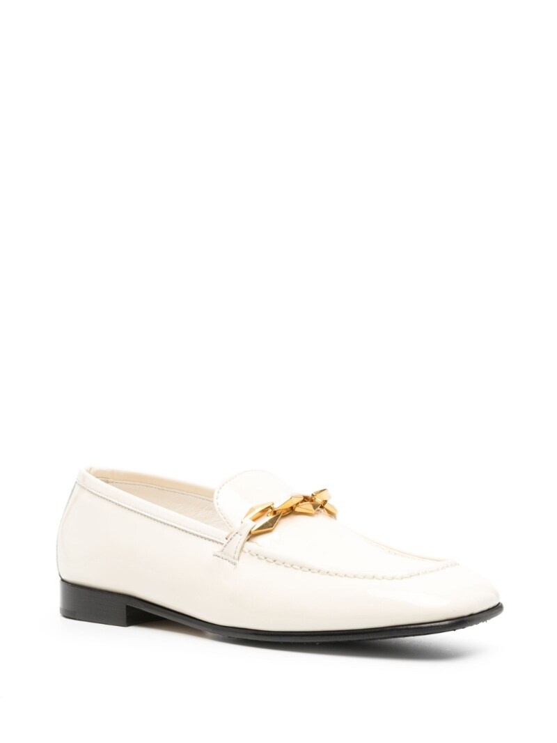 patent-leather Diamond Tilda loafers - 2