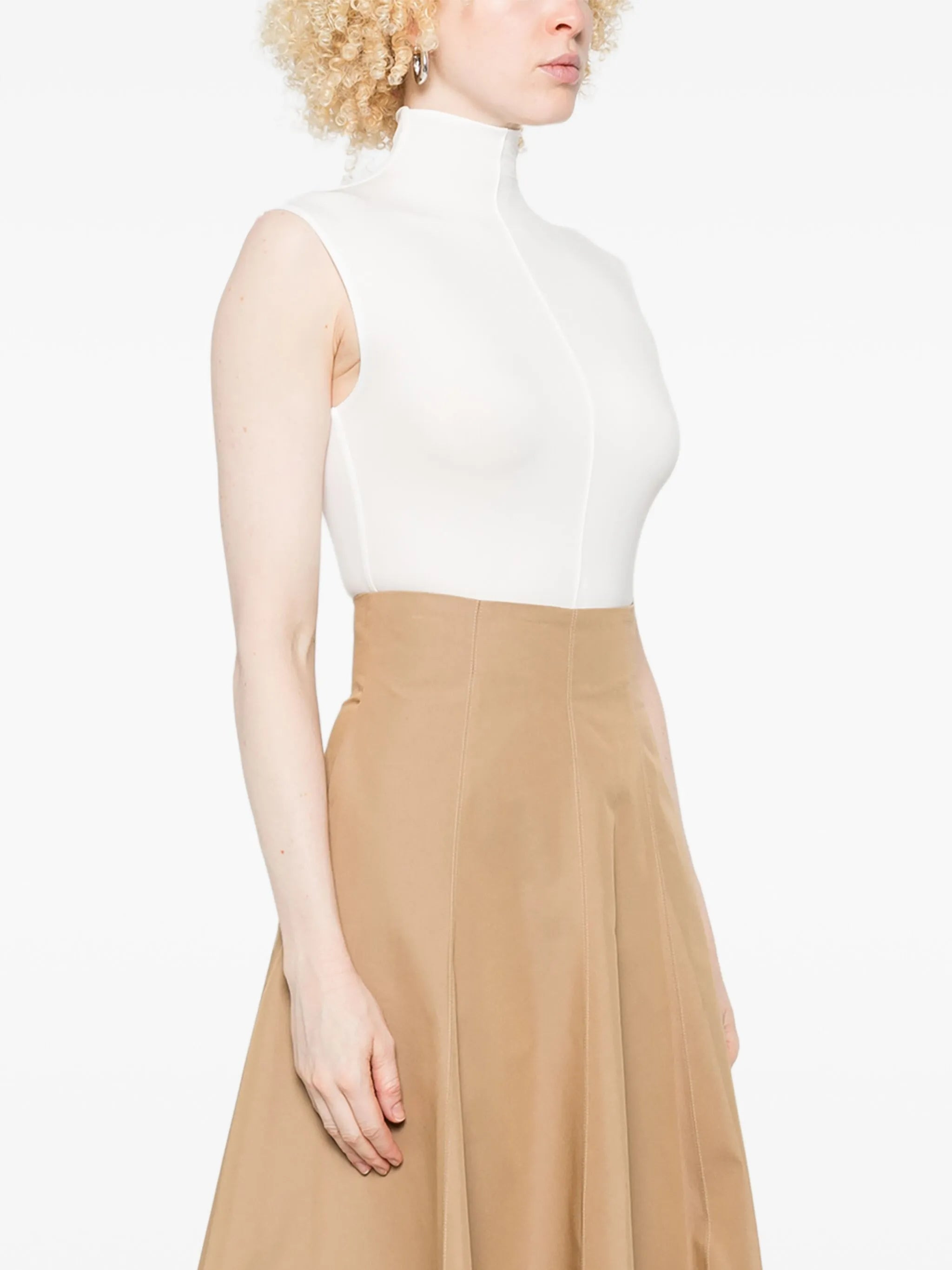 x RHW high-neck sleeveless bodysuit - 3