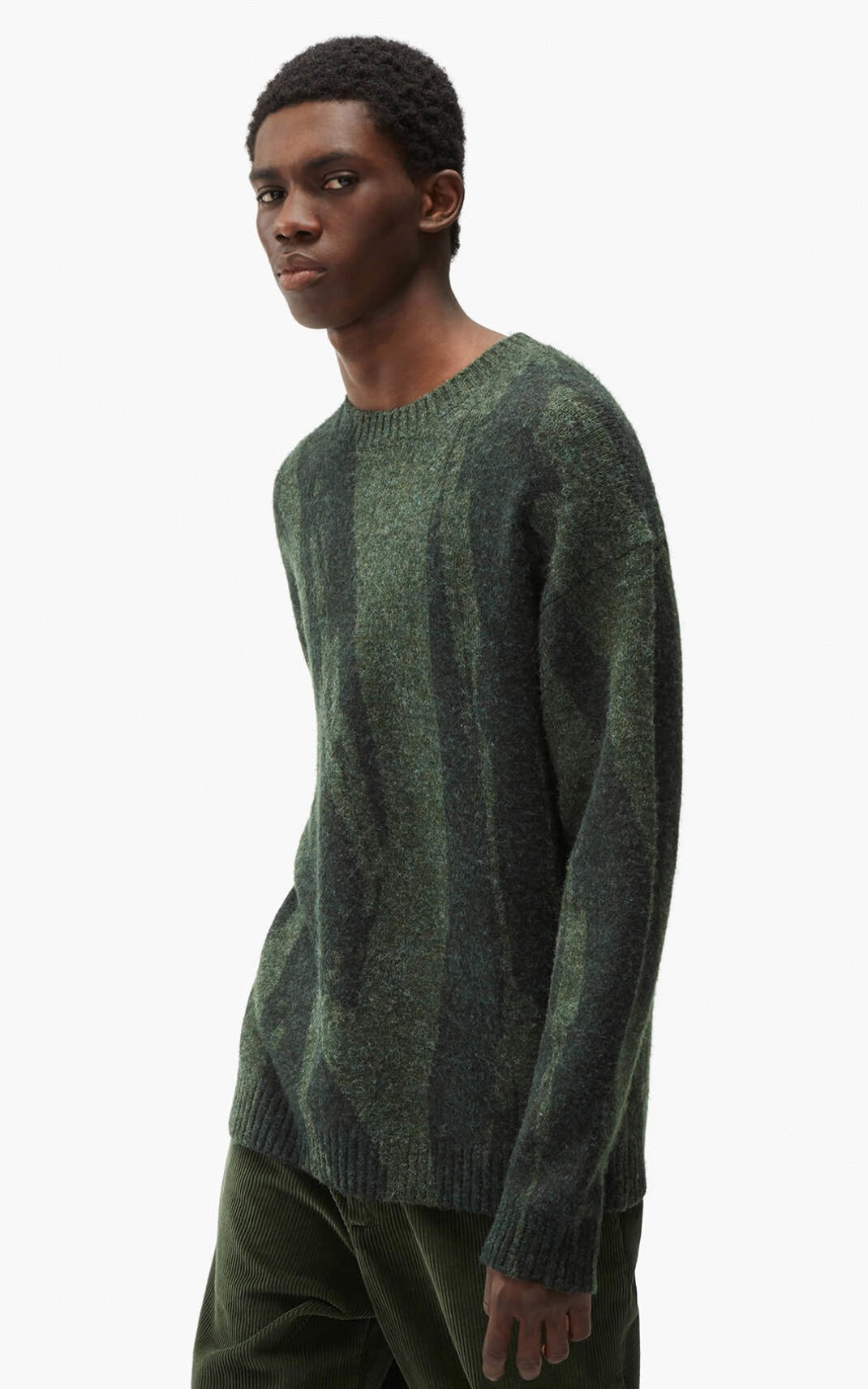 'Pleat Camo' jumper - 2