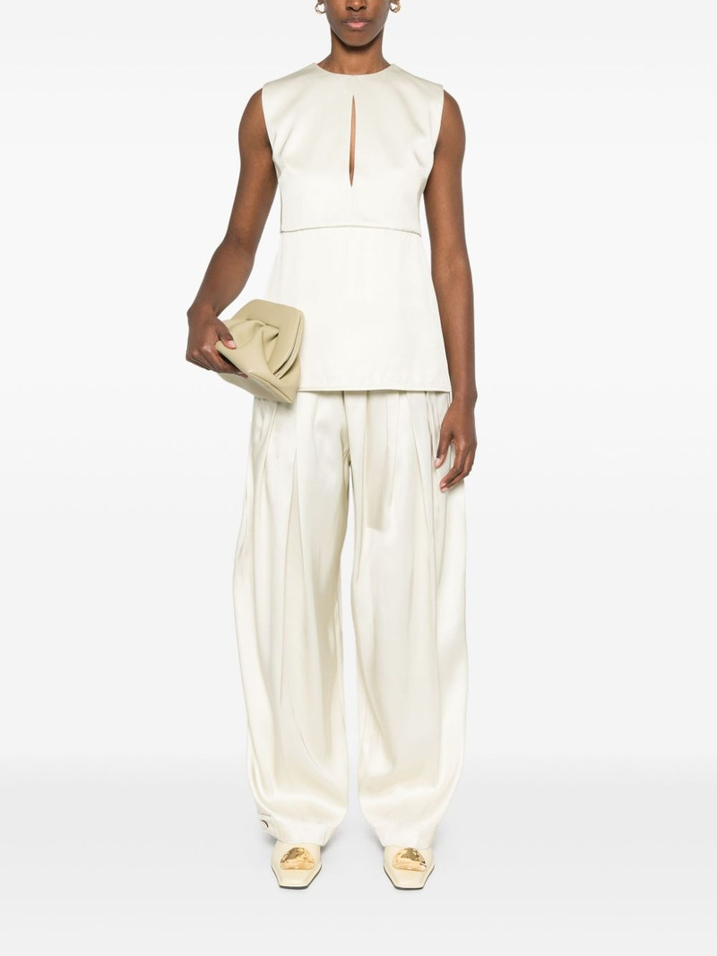 Jil Sander pleated palazzo trousers outlook