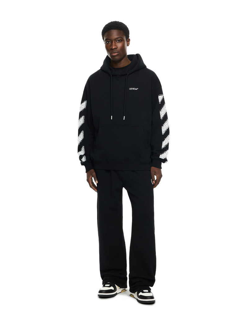 Off-White Pixel Diagonal Skate Hoodie outlook