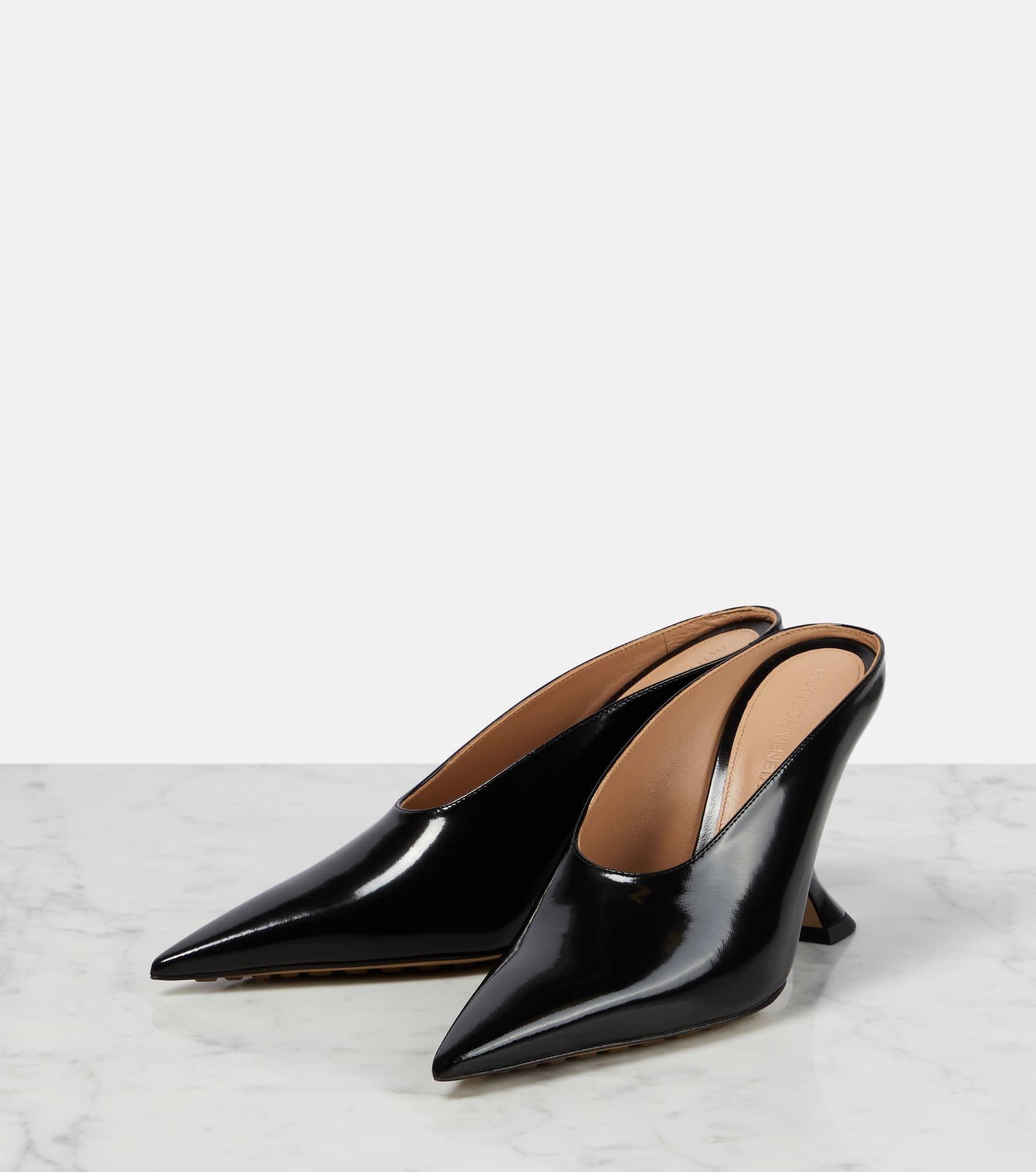 Rocket patent leather mules - 5
