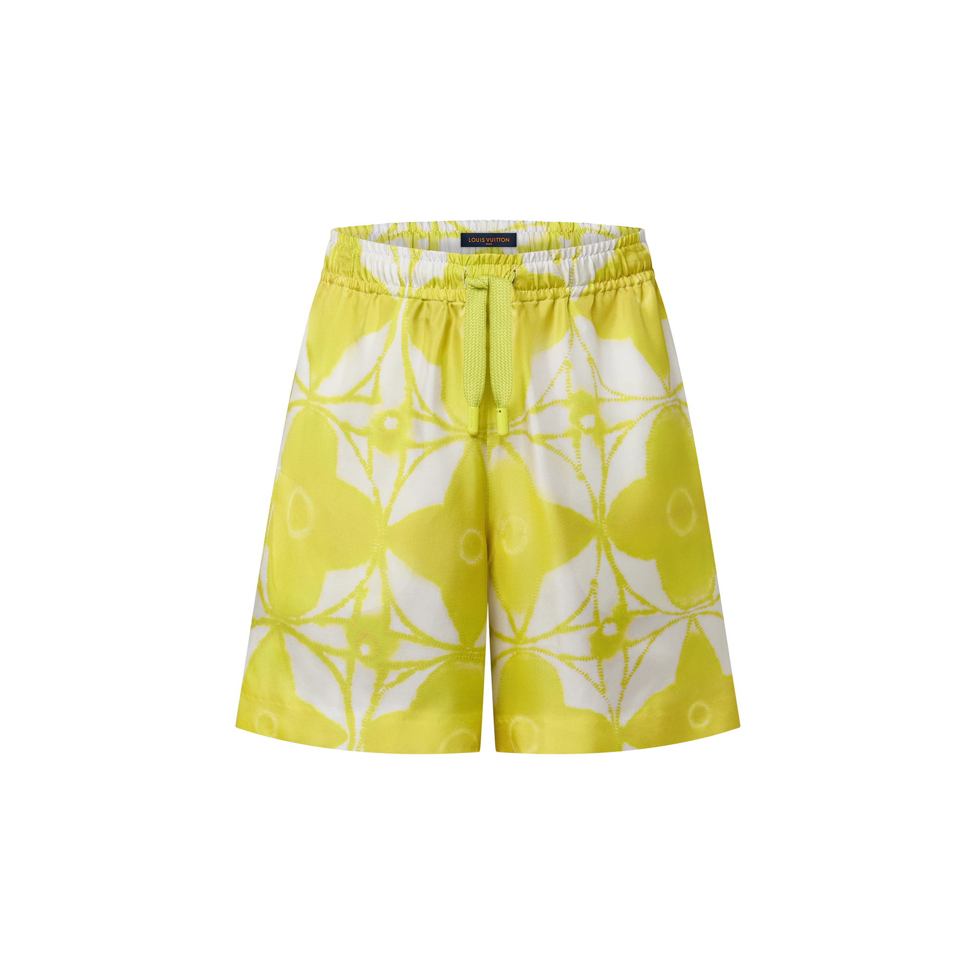 Monogram Shibori Silk Shorts - 1