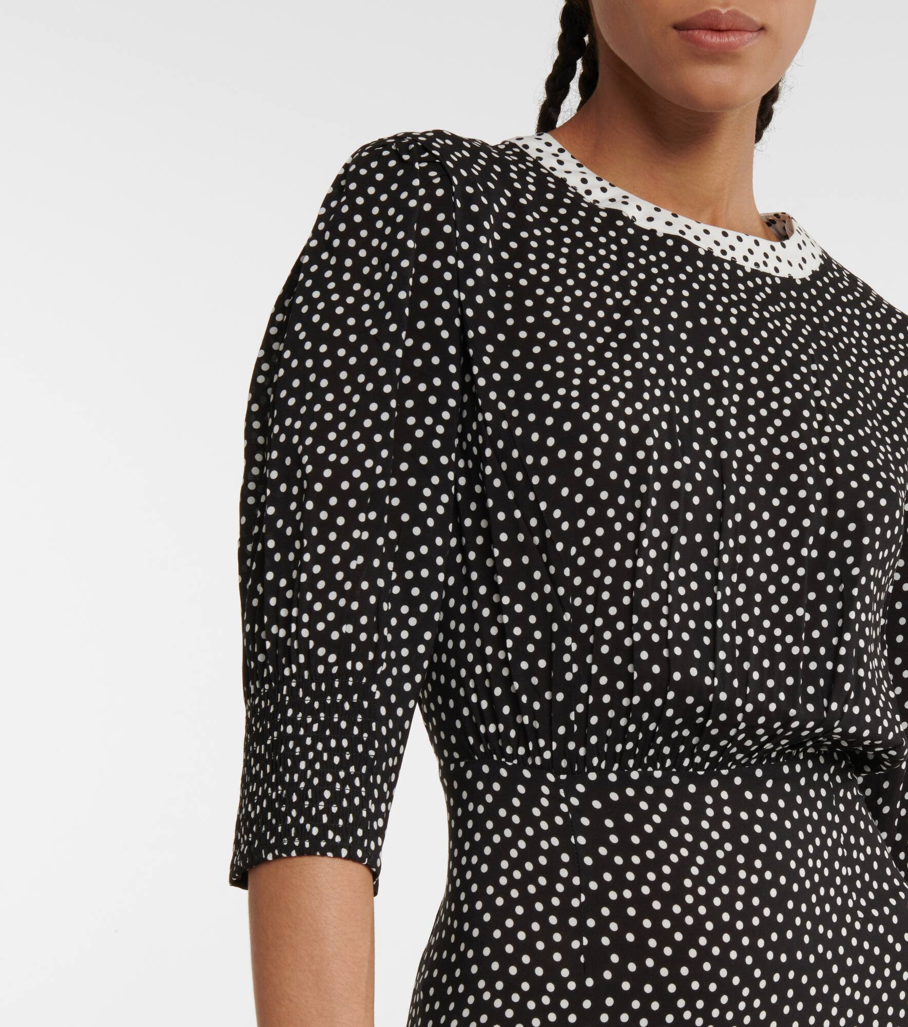 Meg printed midi dress - 4