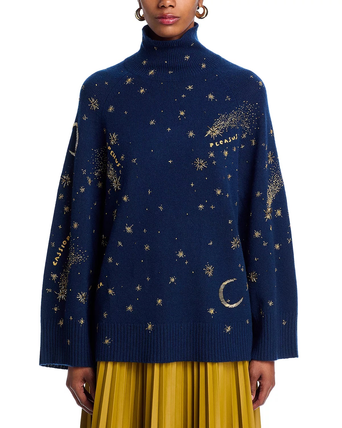 Jared Mock Neck Sweater - 6