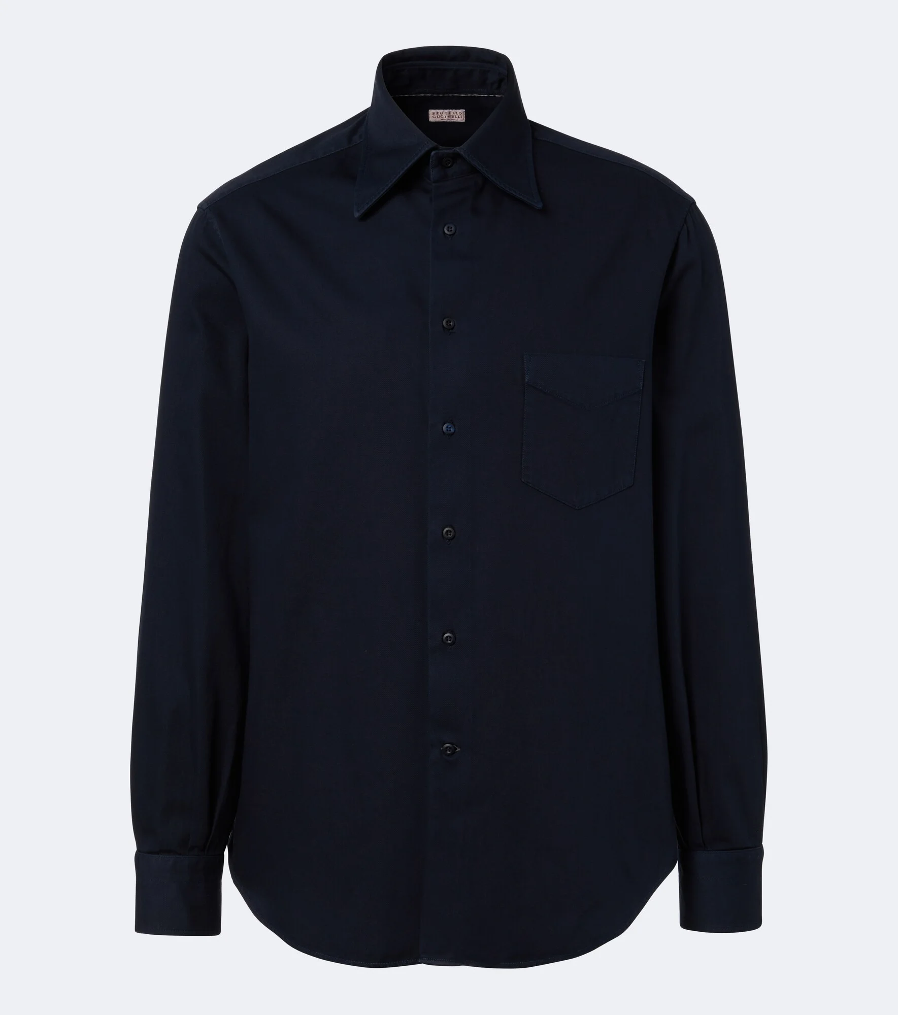 Cotton poplin shirt - 1