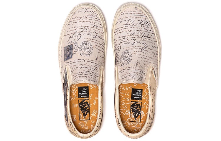 (WMNS) Vans Slip-On 'Van Gogh Letters' VA38F7U7T - 5