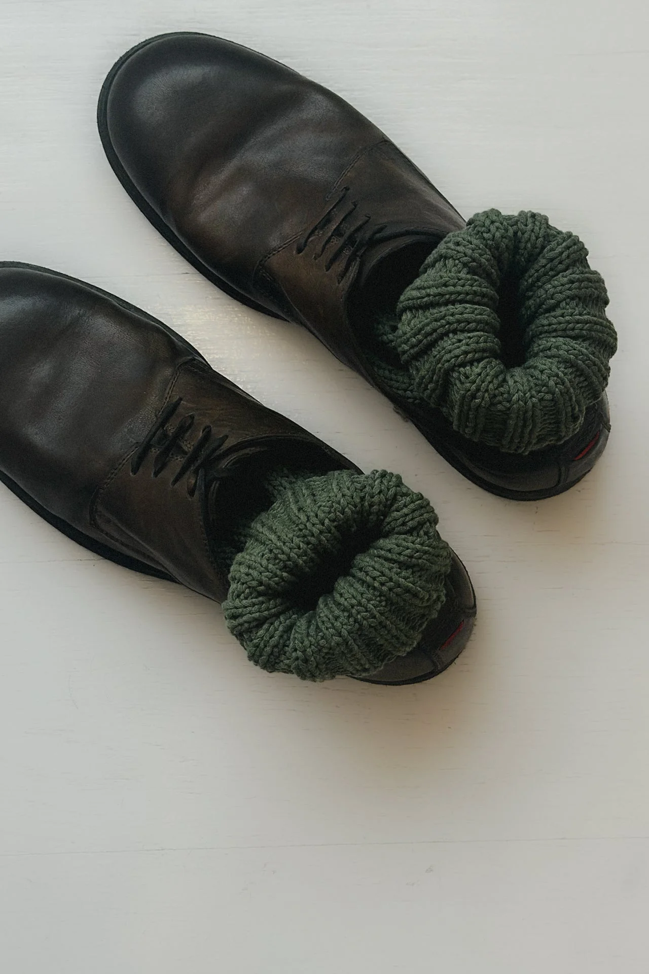 DERBIES - HORSY - DARK KHAKI - 1