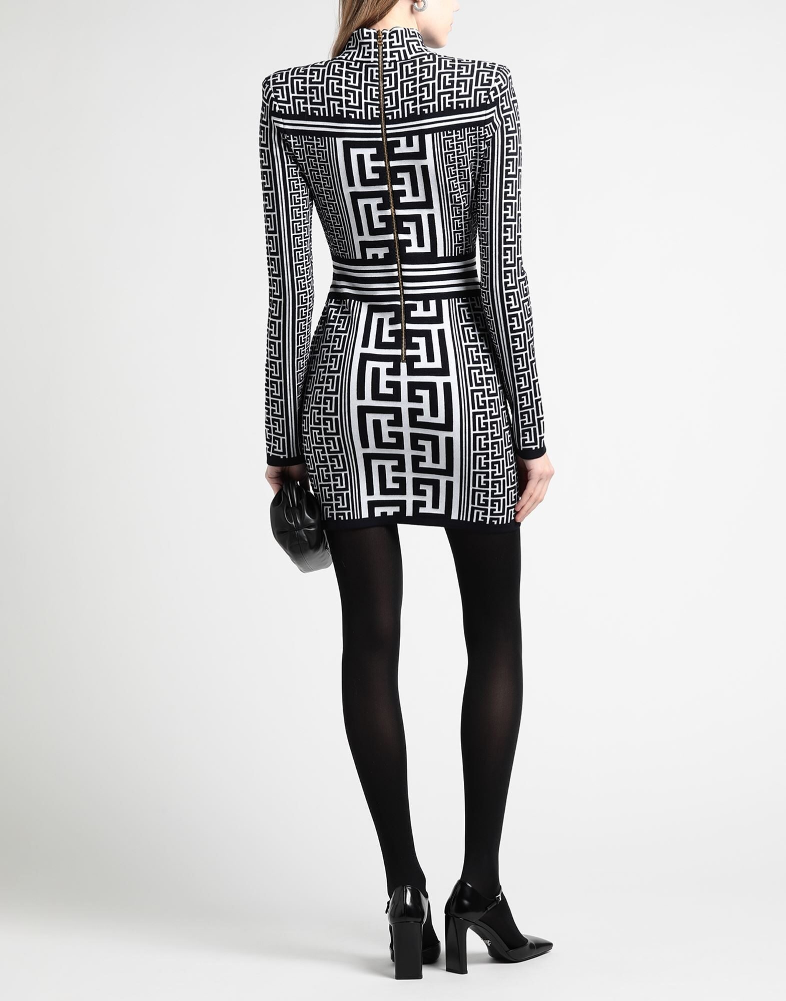 White Women's Sheath Dress - 4