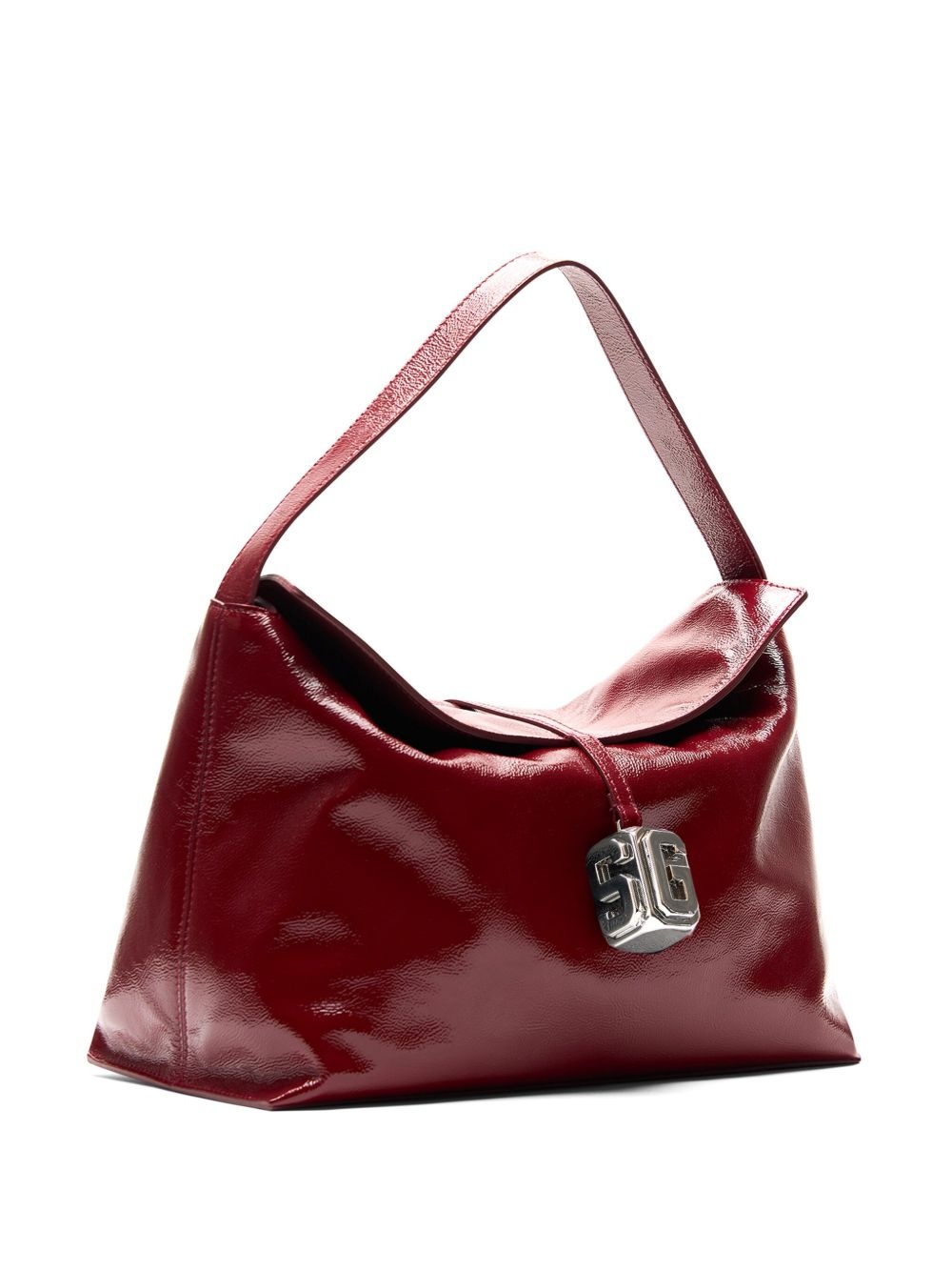 large leather Comma bag - 5