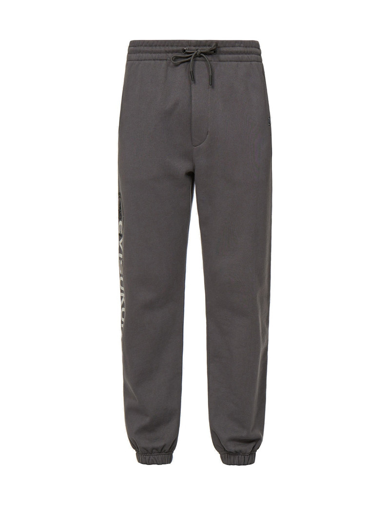 Kamon and Logo Print Sweatpants 9