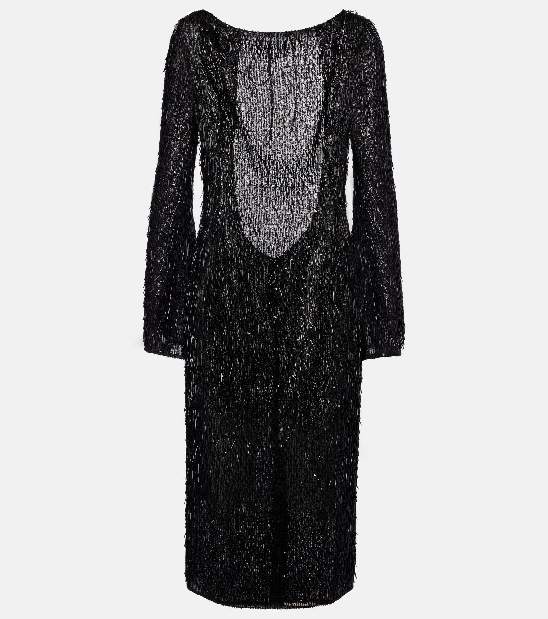 Sequined midi dress - 1