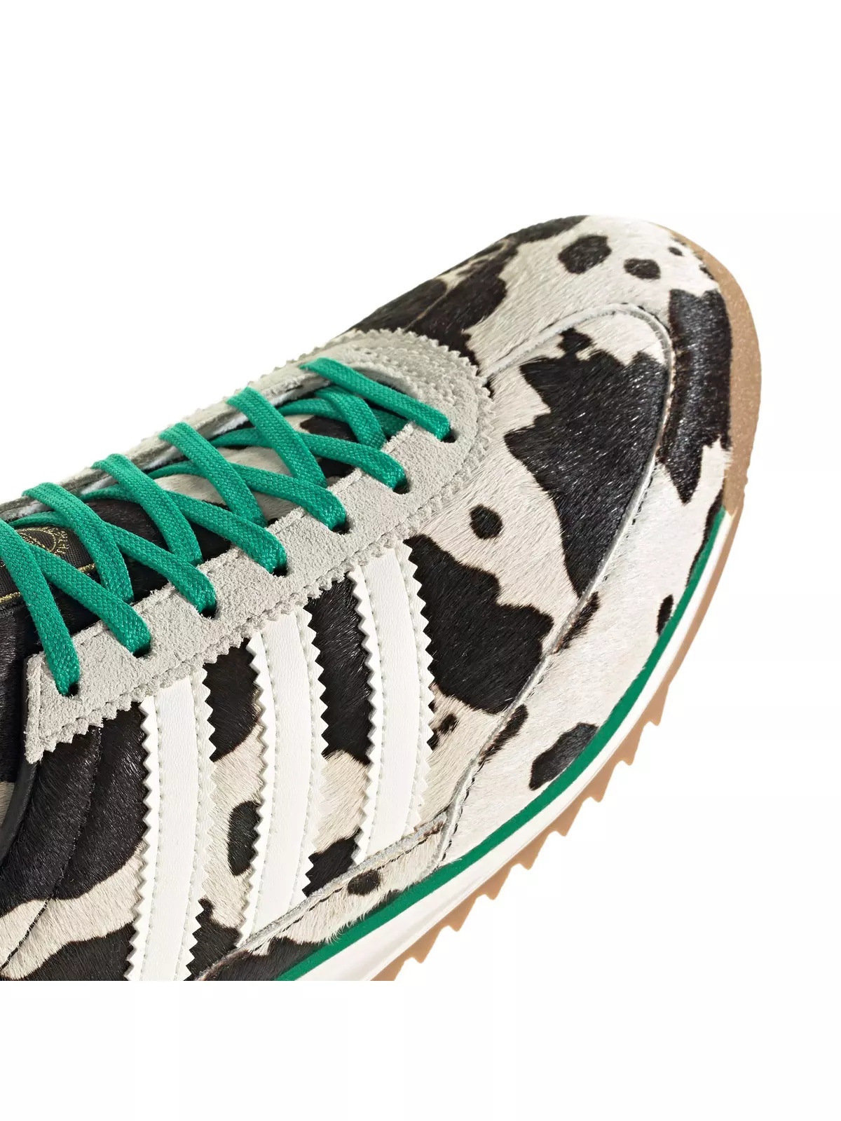 Originals SL 72 OG "Core Black/Off White/Court Green" Women's Shoe - 5