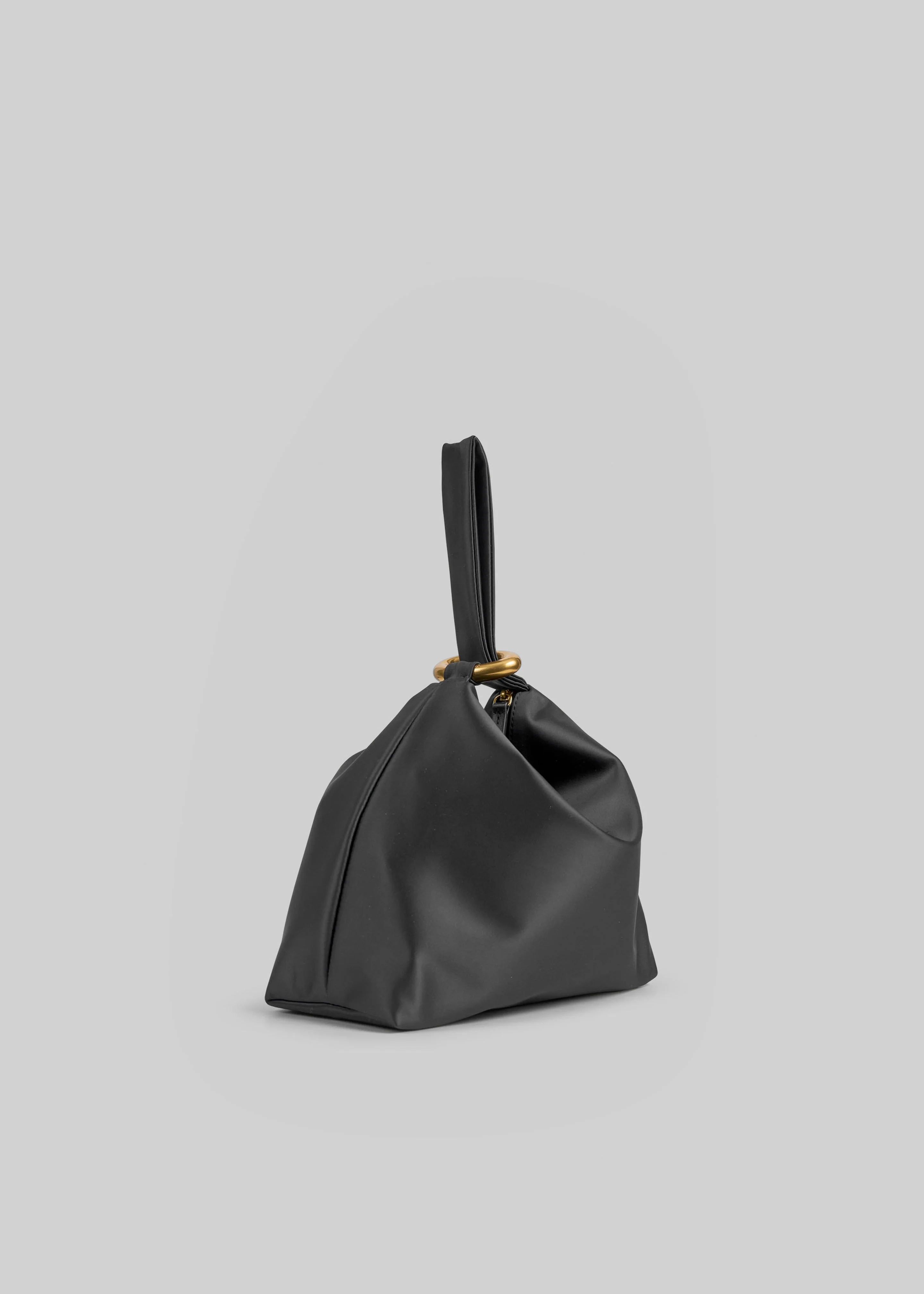 By Malene Birger Isadora Satin Clutch - Black - 1