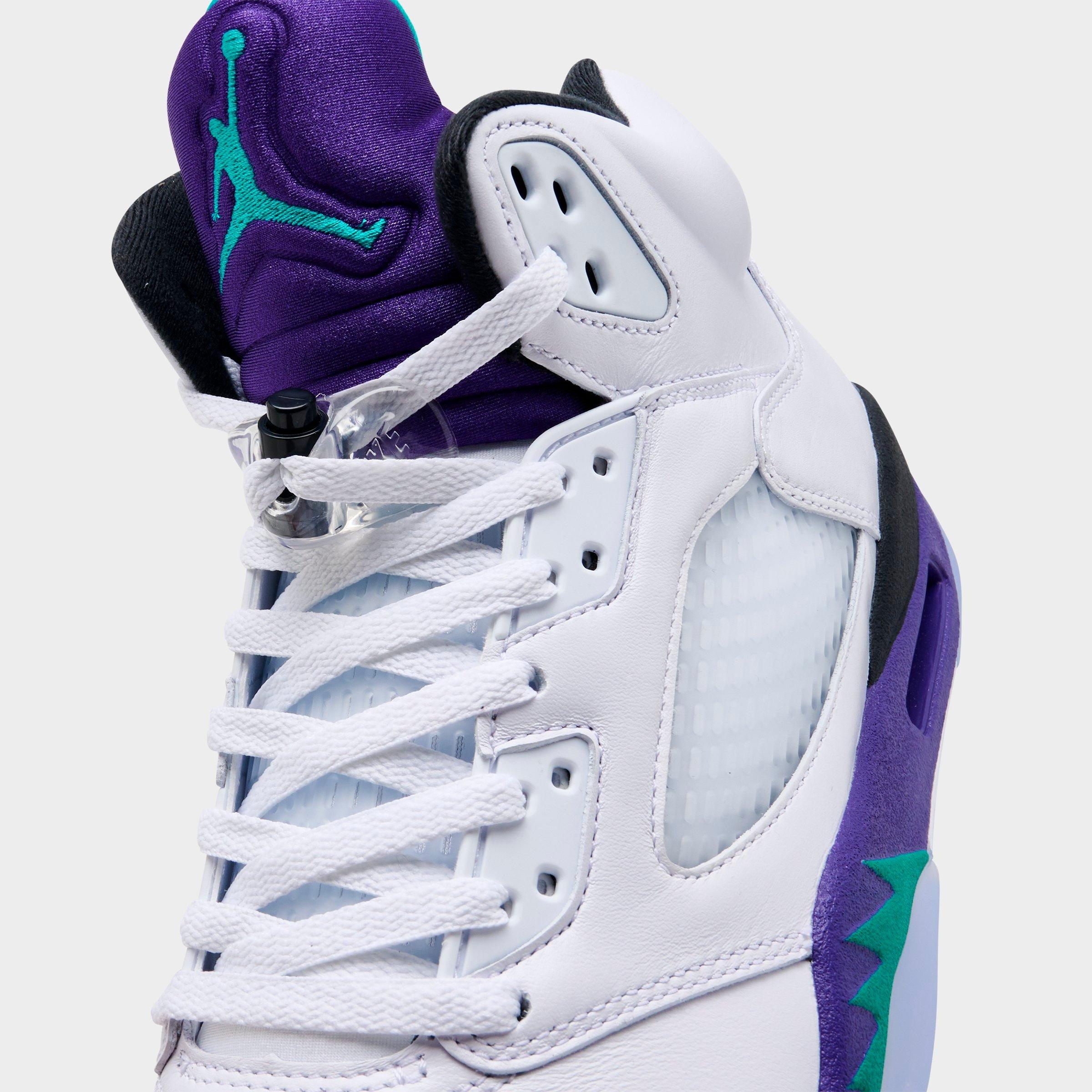 Men's Air Jordan Retro 5 Basketball Shoes - 3