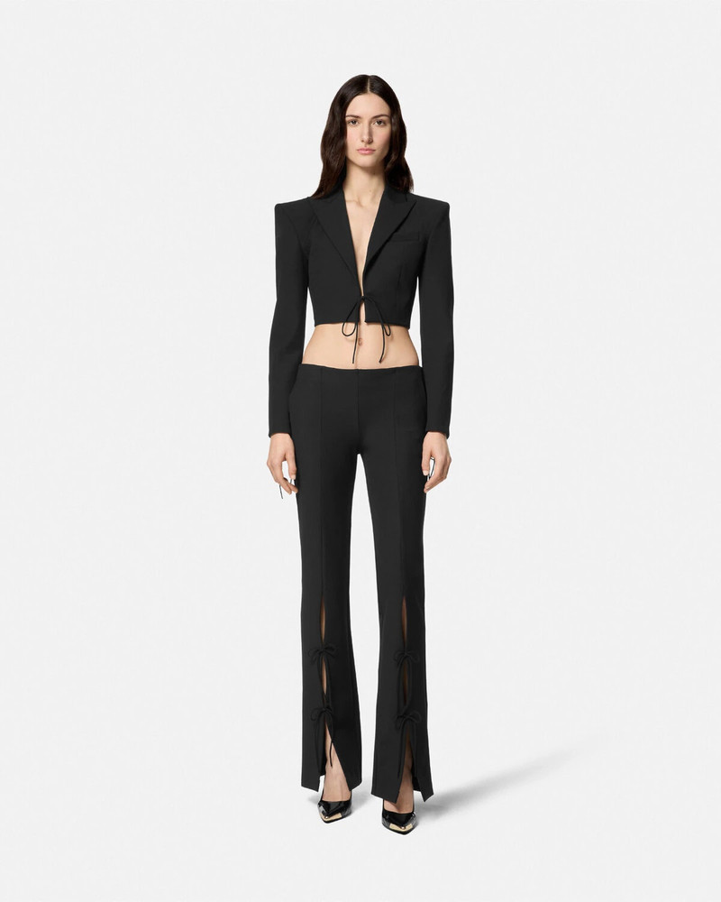 VERSACE JEANS COUTURE Lace-Up Flared Pants outlook