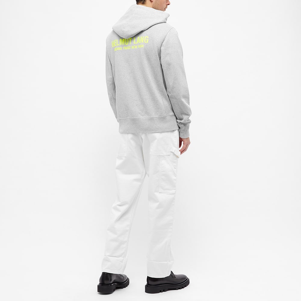 Helmut Lang Neon Logo Hoody - 6