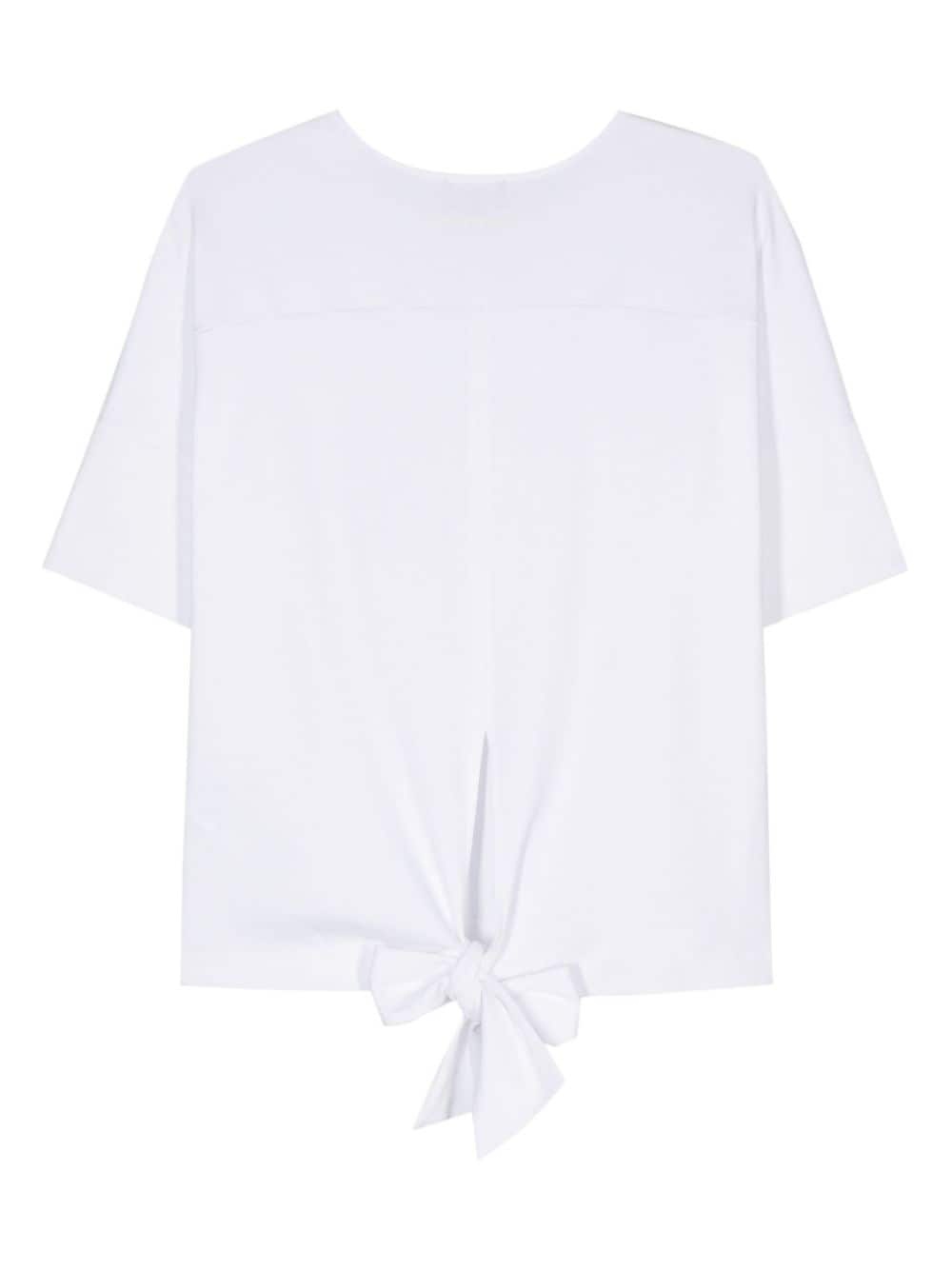 logo-print cotton T-shirt - 2
