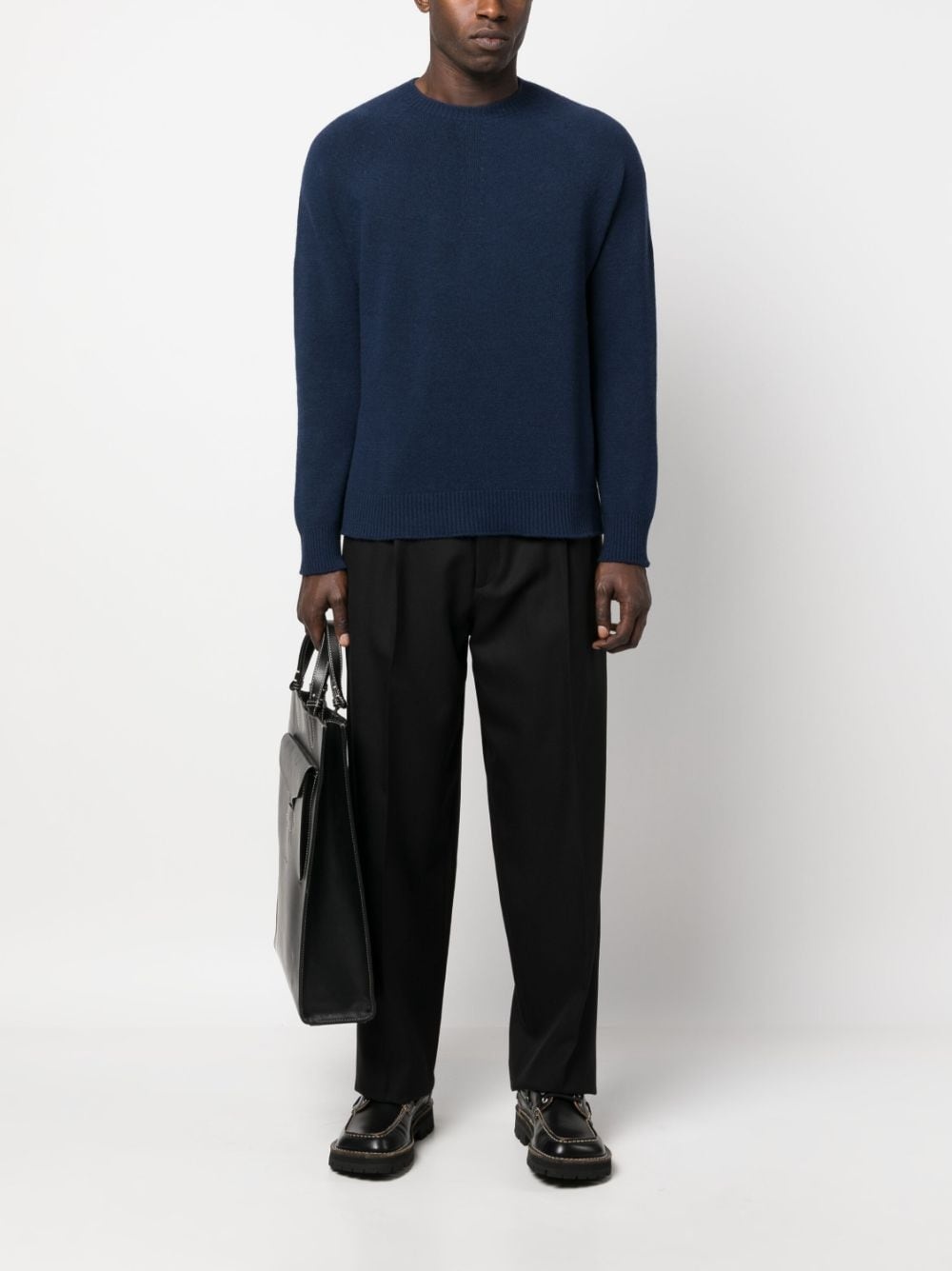 fine-knit virgin-wool jumper - 2