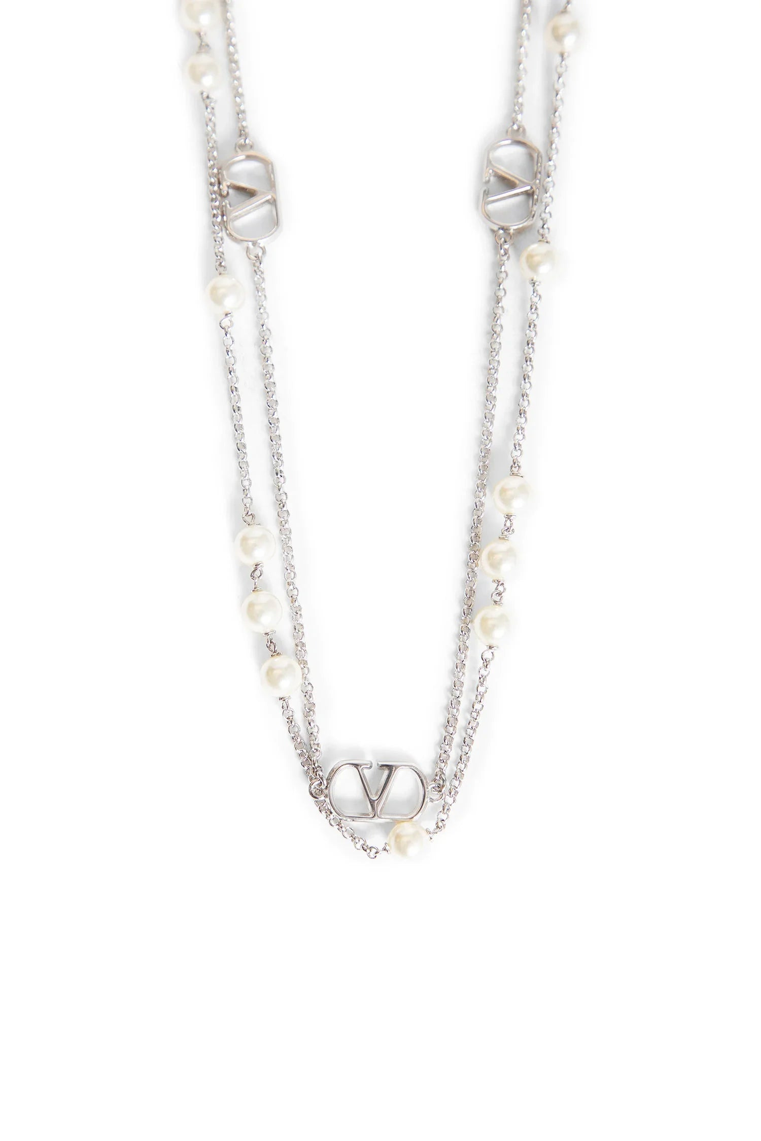 Vlogo-Signature-Necklace-With-Swarovski-Pearls - 2
