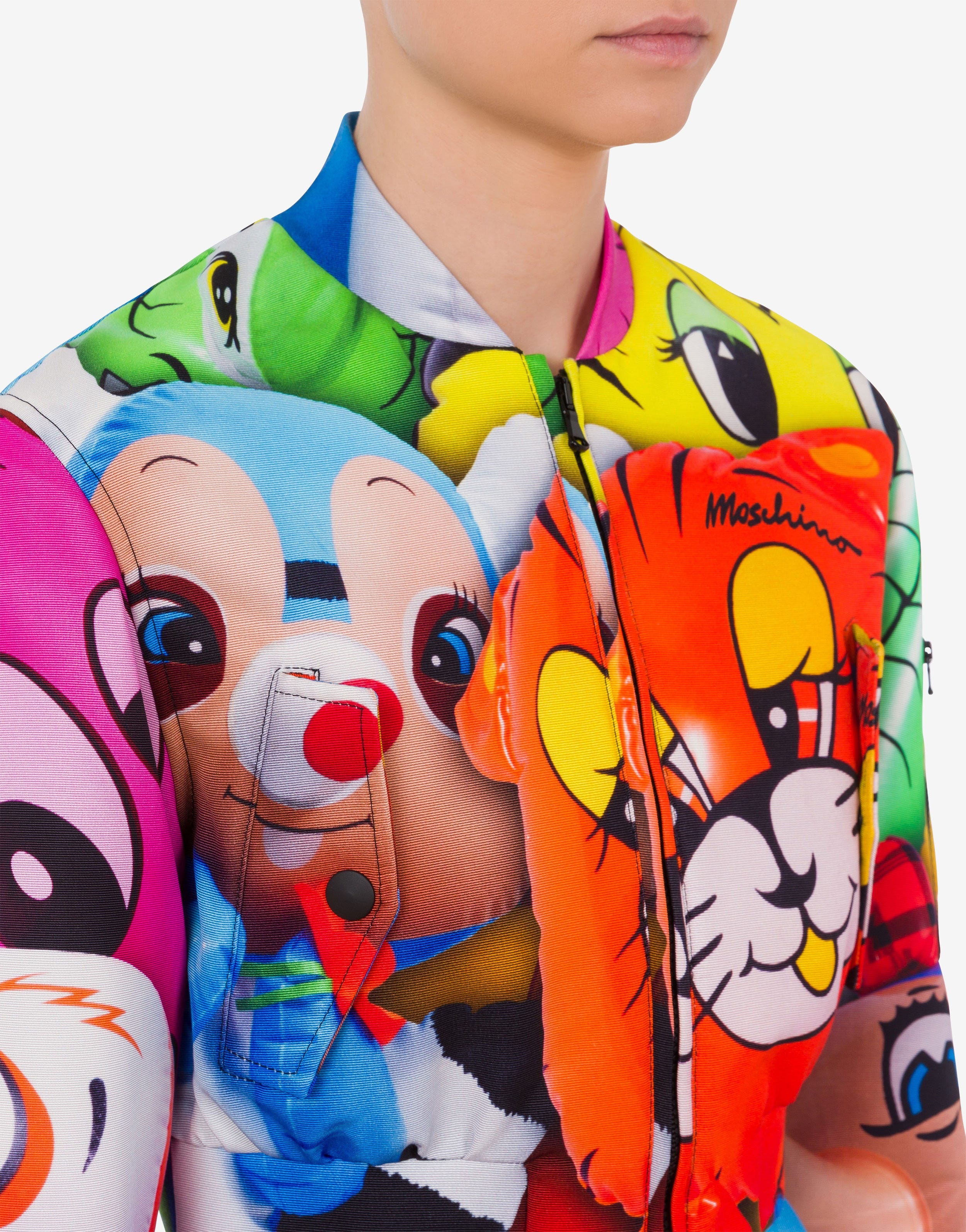 INFLATABLE ANIMALS OTTOMAN BOMBER JACKET - 4