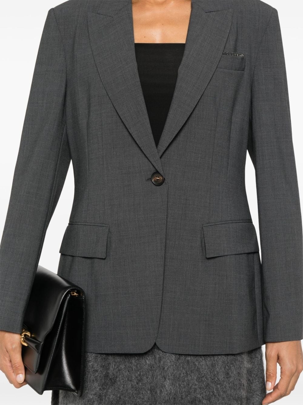 Monili-chain blazer - 5