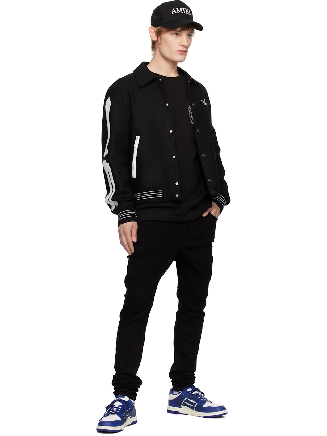Black Stack Jeans - 4