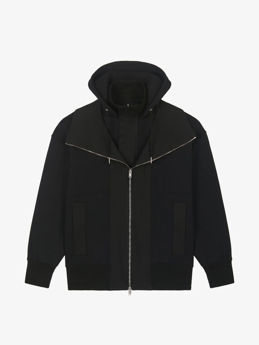 GIVENCHY BI MATERIAL JACKET - 4