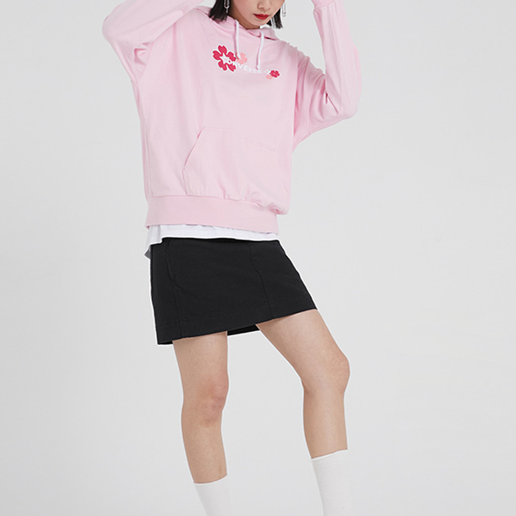 (WMNS) Converse Sakura Hoodie 'Pink' 10018477-A02 - 3