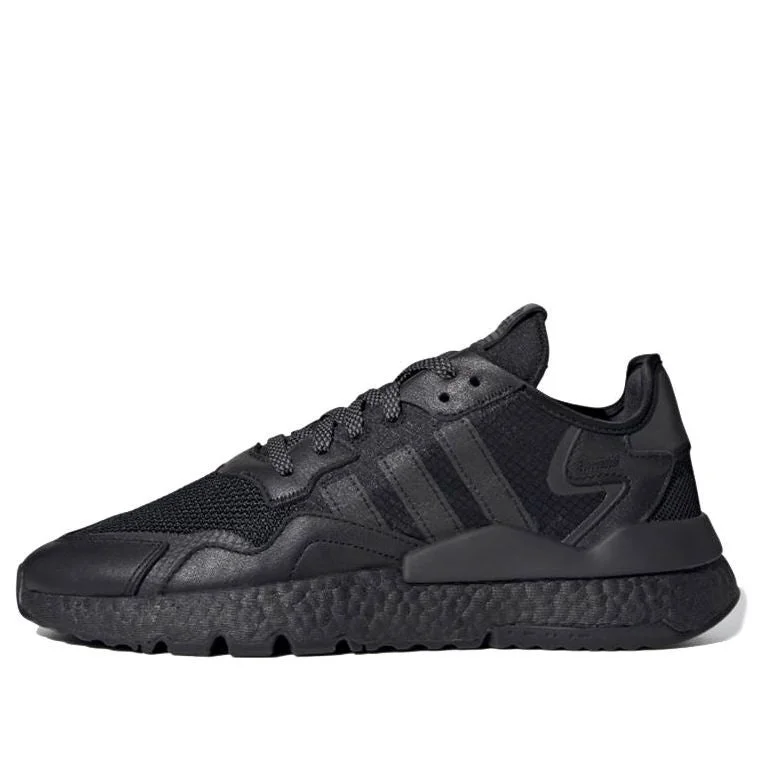 adidas Nite 조거 '트리플 블랙'fv1277 - 1