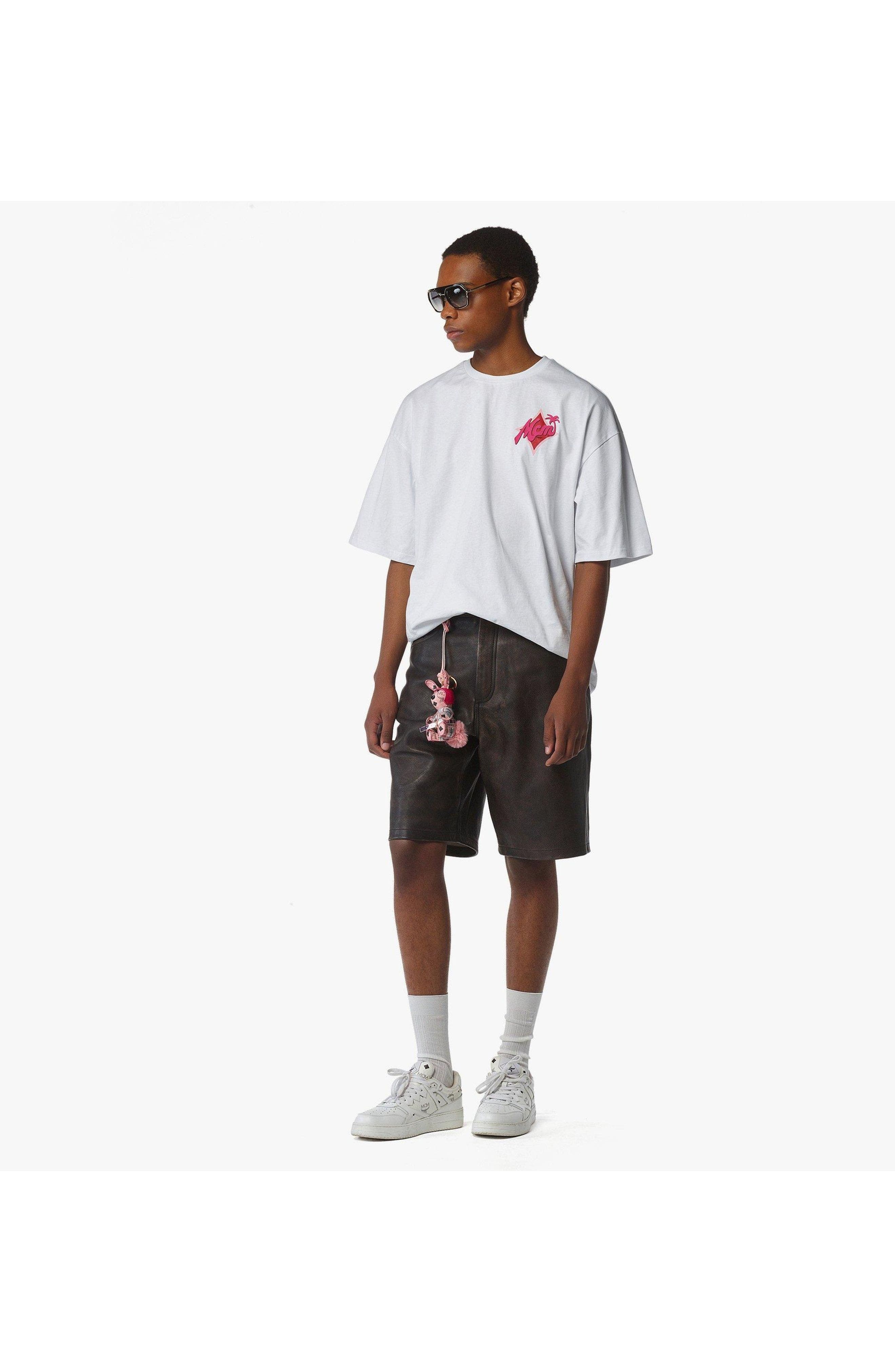 MCM X SNIPES Logo T-Shirt in White at Nordstrom - 3