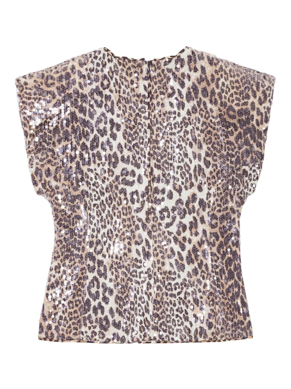 leopard-print blouse - 6