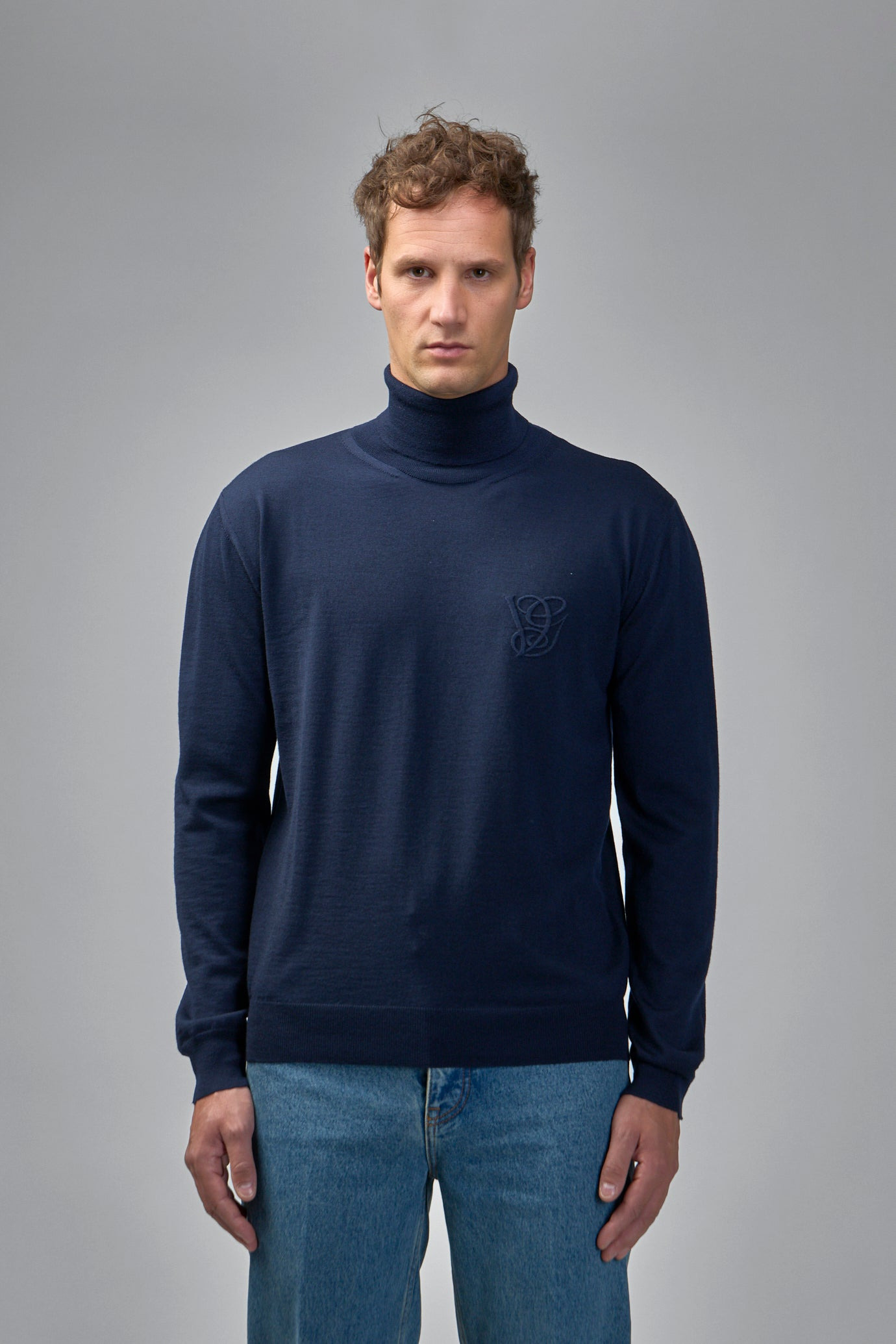 Turtleneck with VG Embroidery - 3
