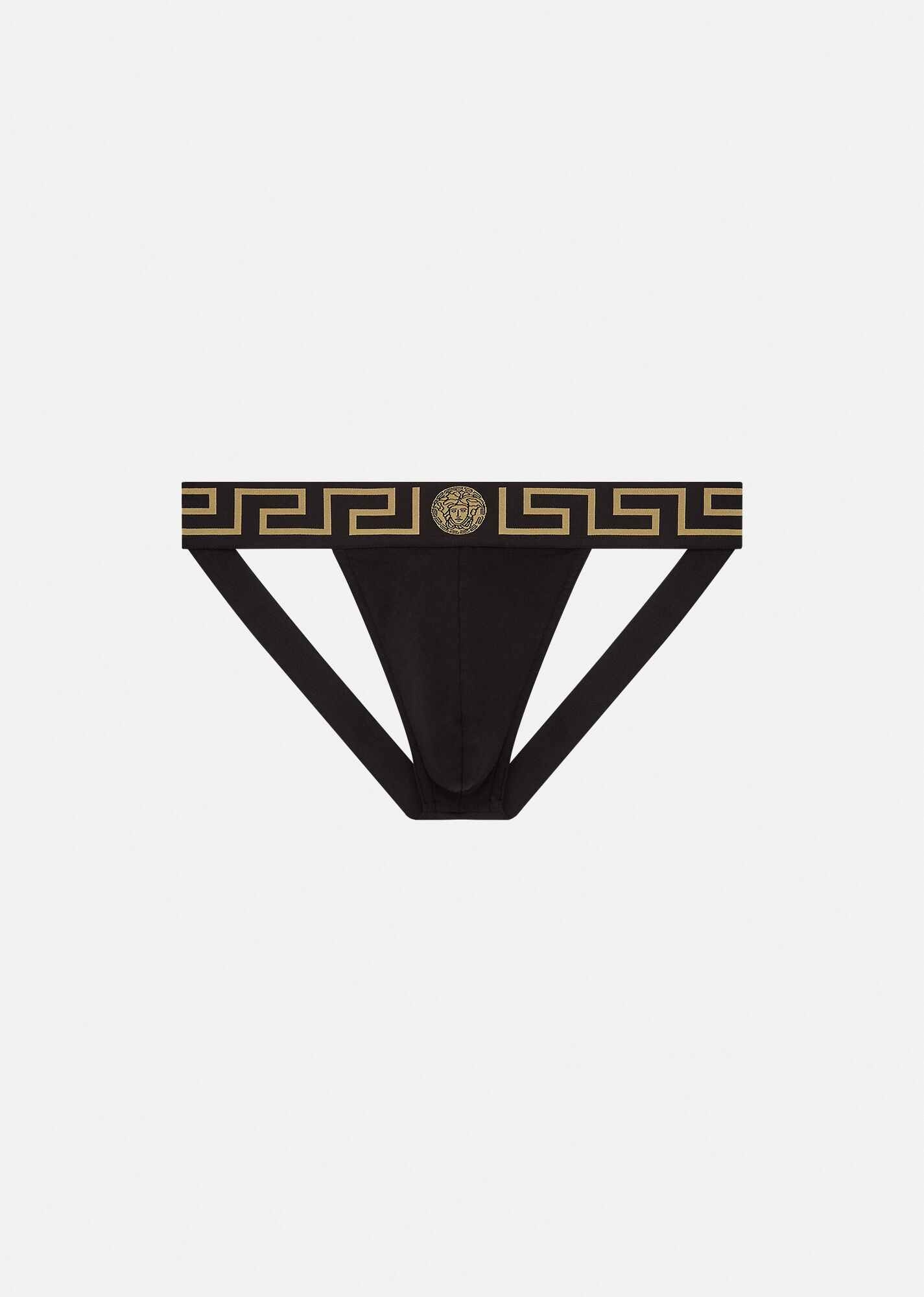 Greca Border Jock Strap - 1