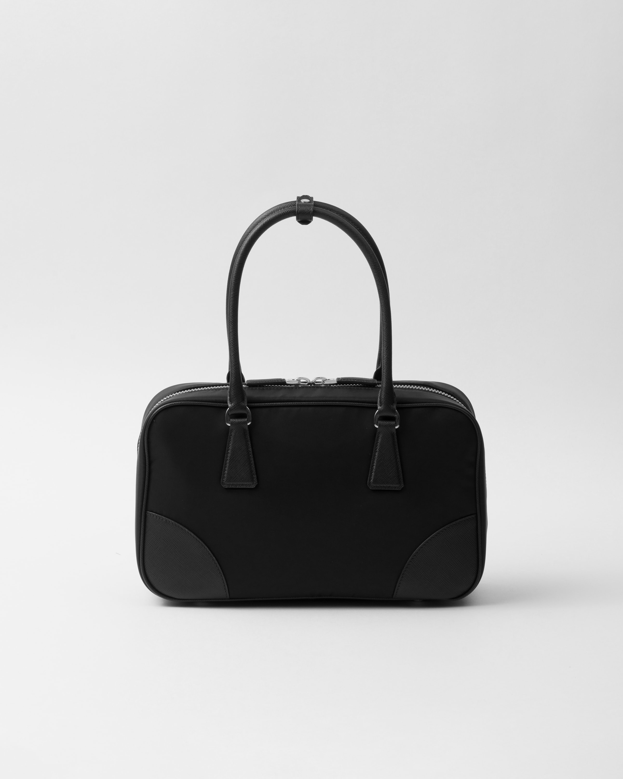 Prada Re-Edition 1978 medium Re-Nylon and Saffiano leather two-handle bag - 4