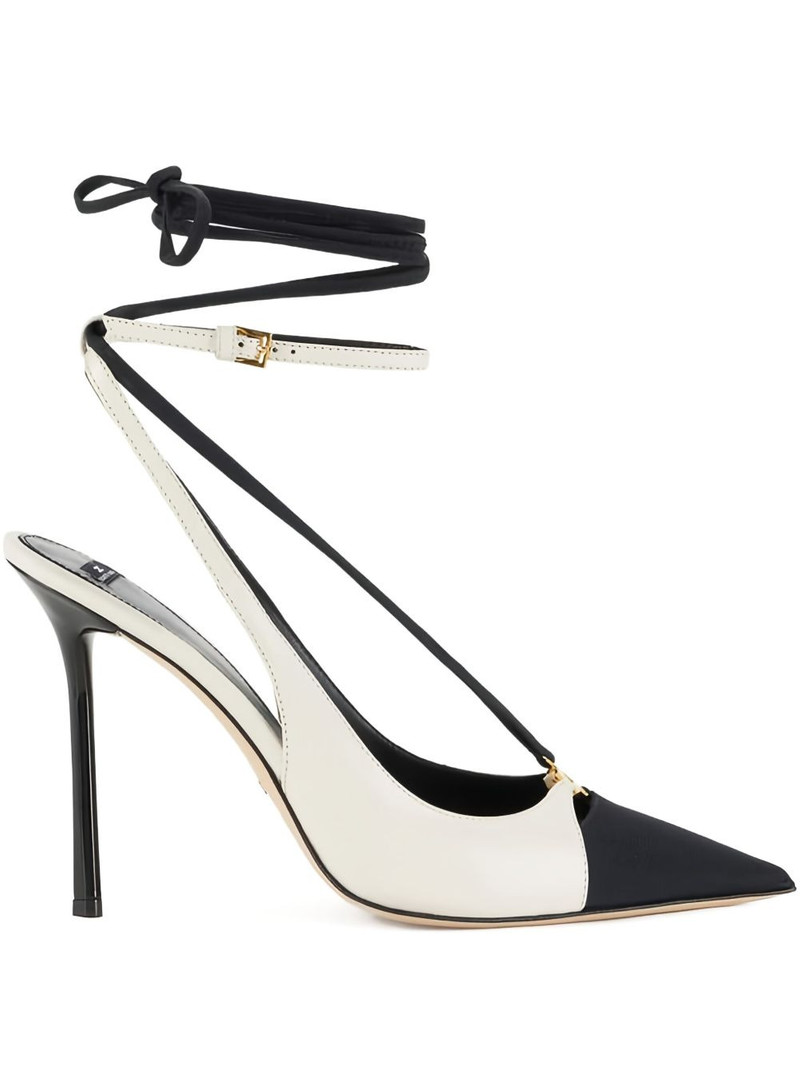 two-toned stiletto-heel pumps 1