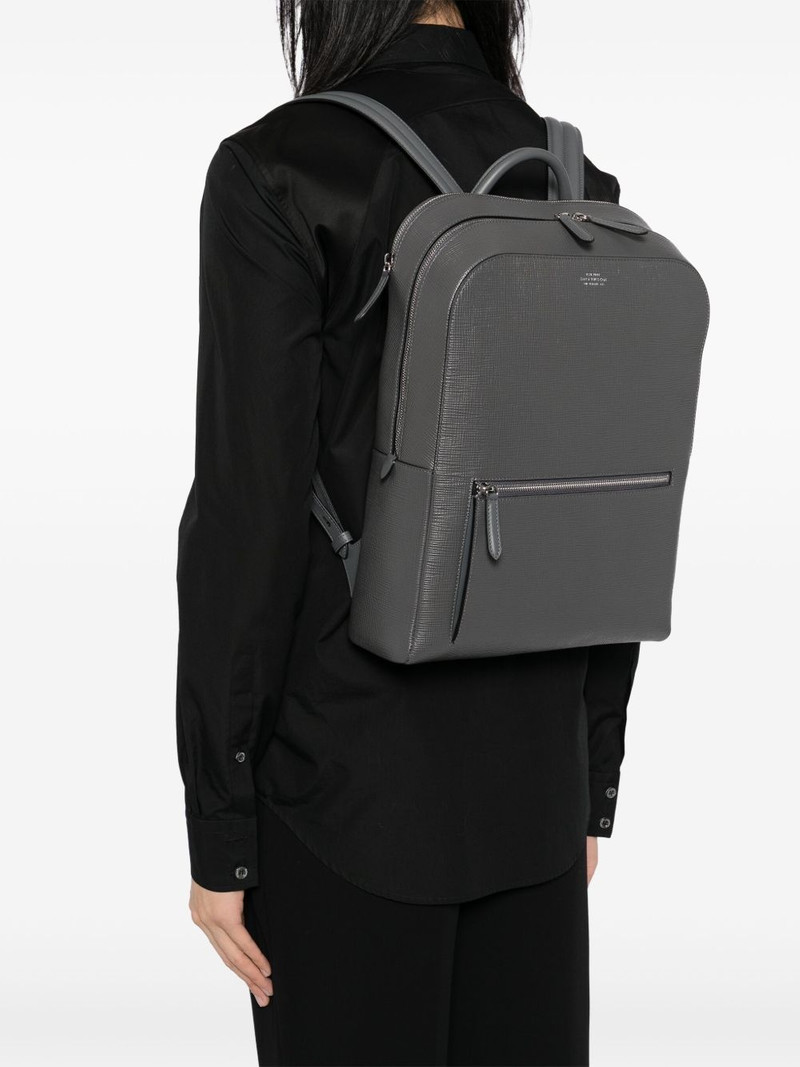 Smythson zip around backpack outlook