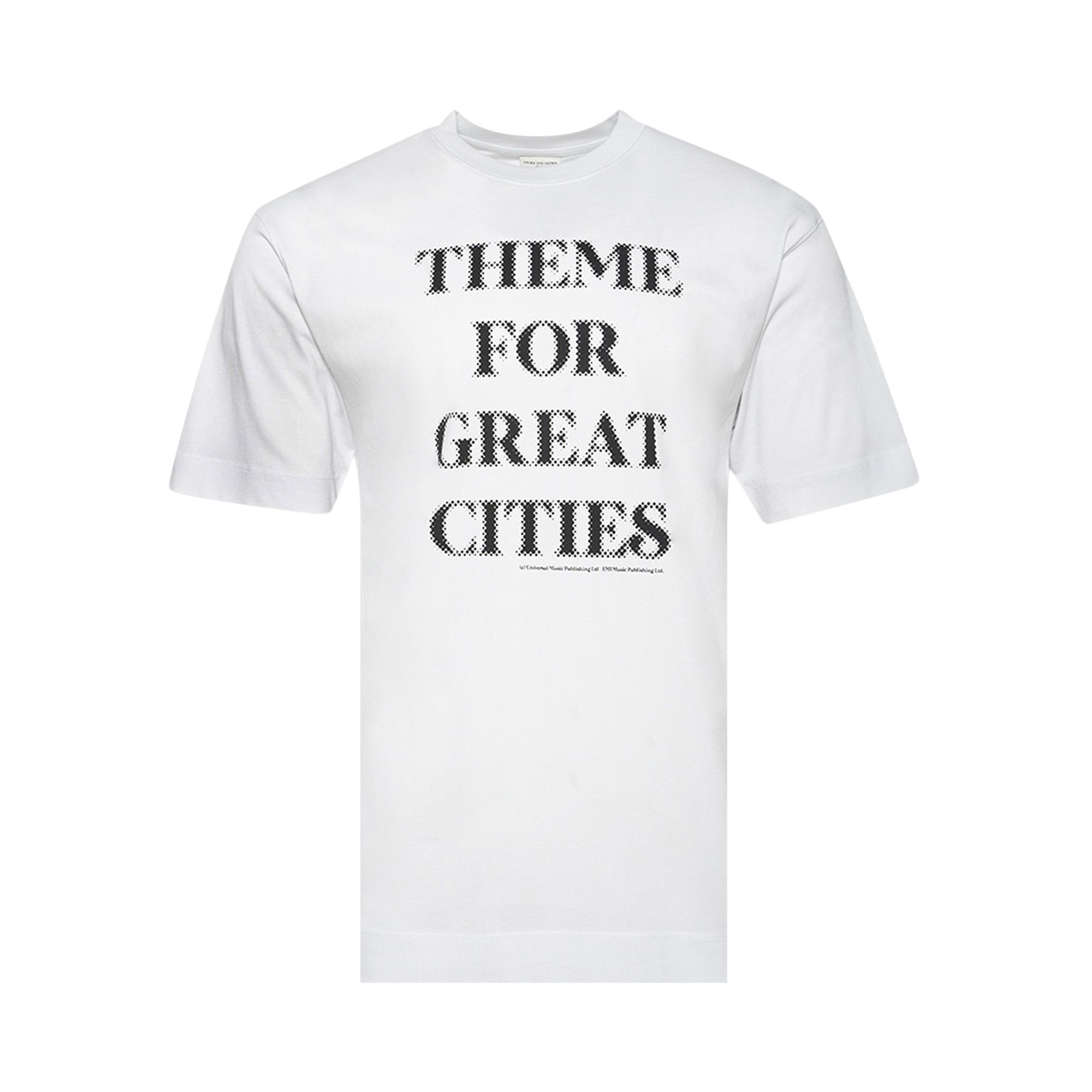 Dries Van Noten Theme Song Tee 'White' - 1