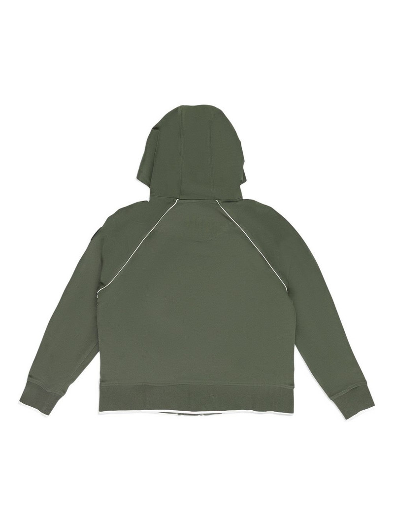 MOOSE KNUCKLES zip quilted hoodie outlook