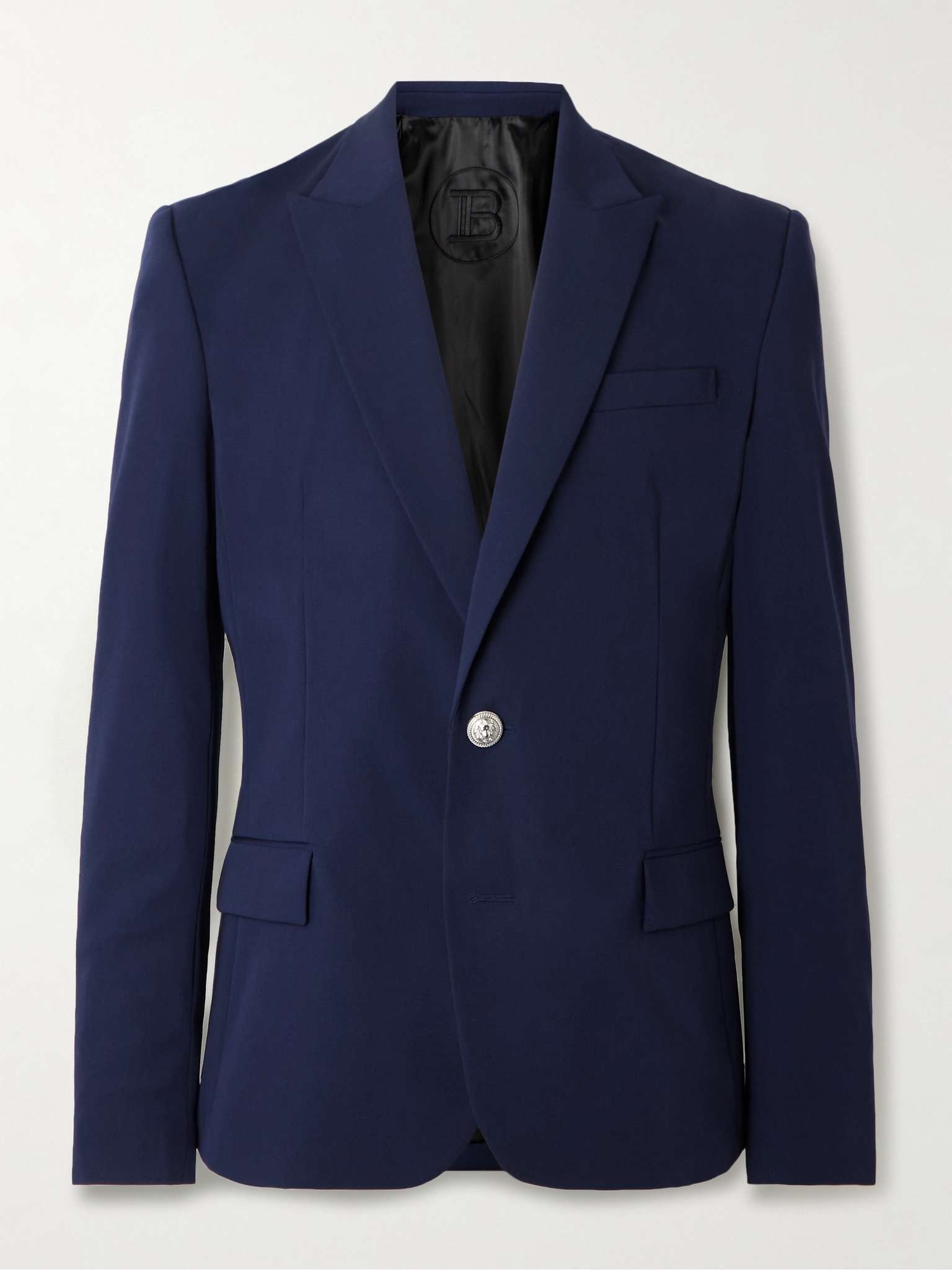 Slim-Fit Wool Blazer - 2