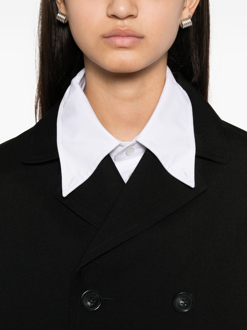 double-breasted notch-lapel coat 5