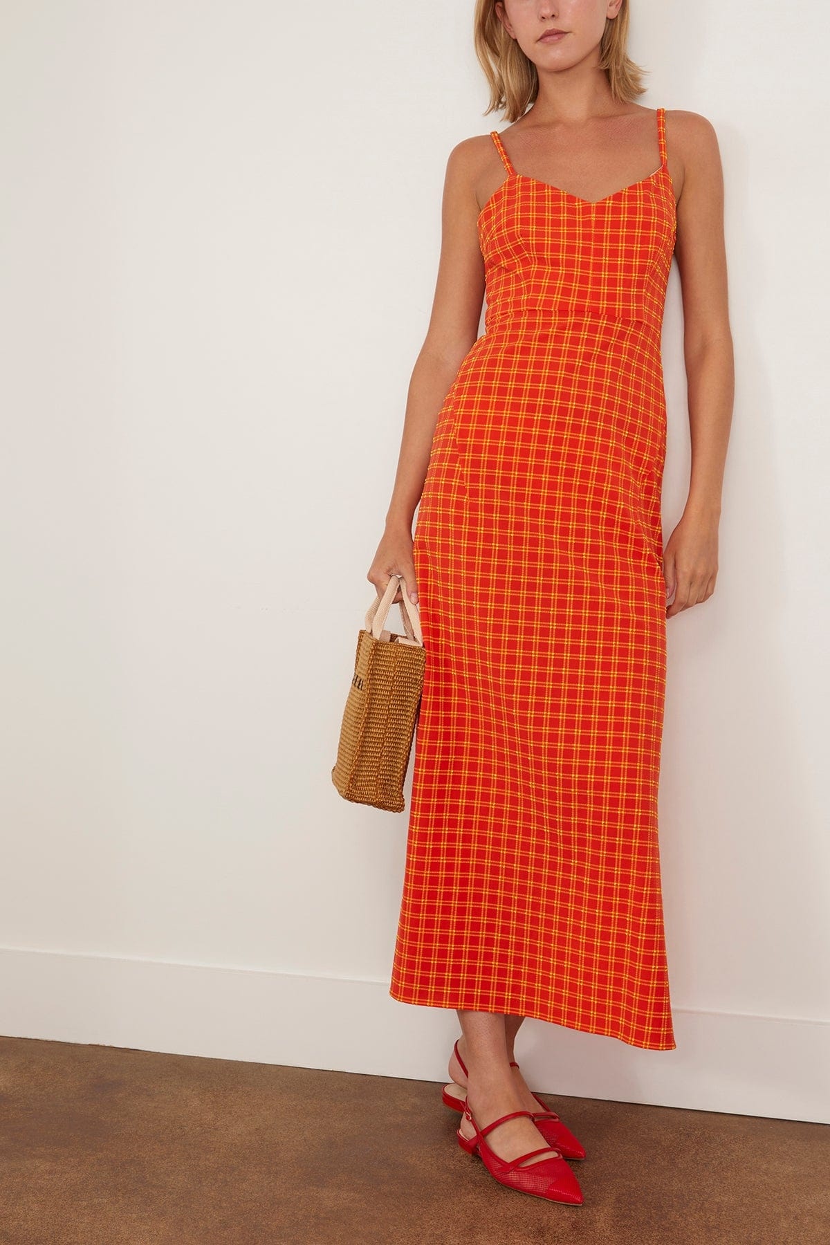 Lila Dress in Orange - 2