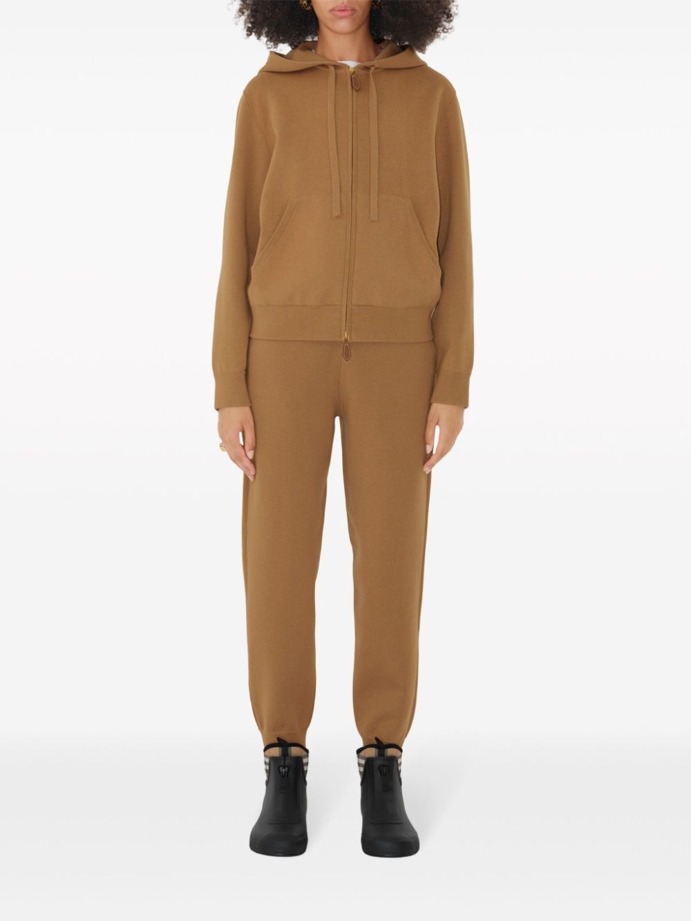 drawstring-fastening track pants - 2