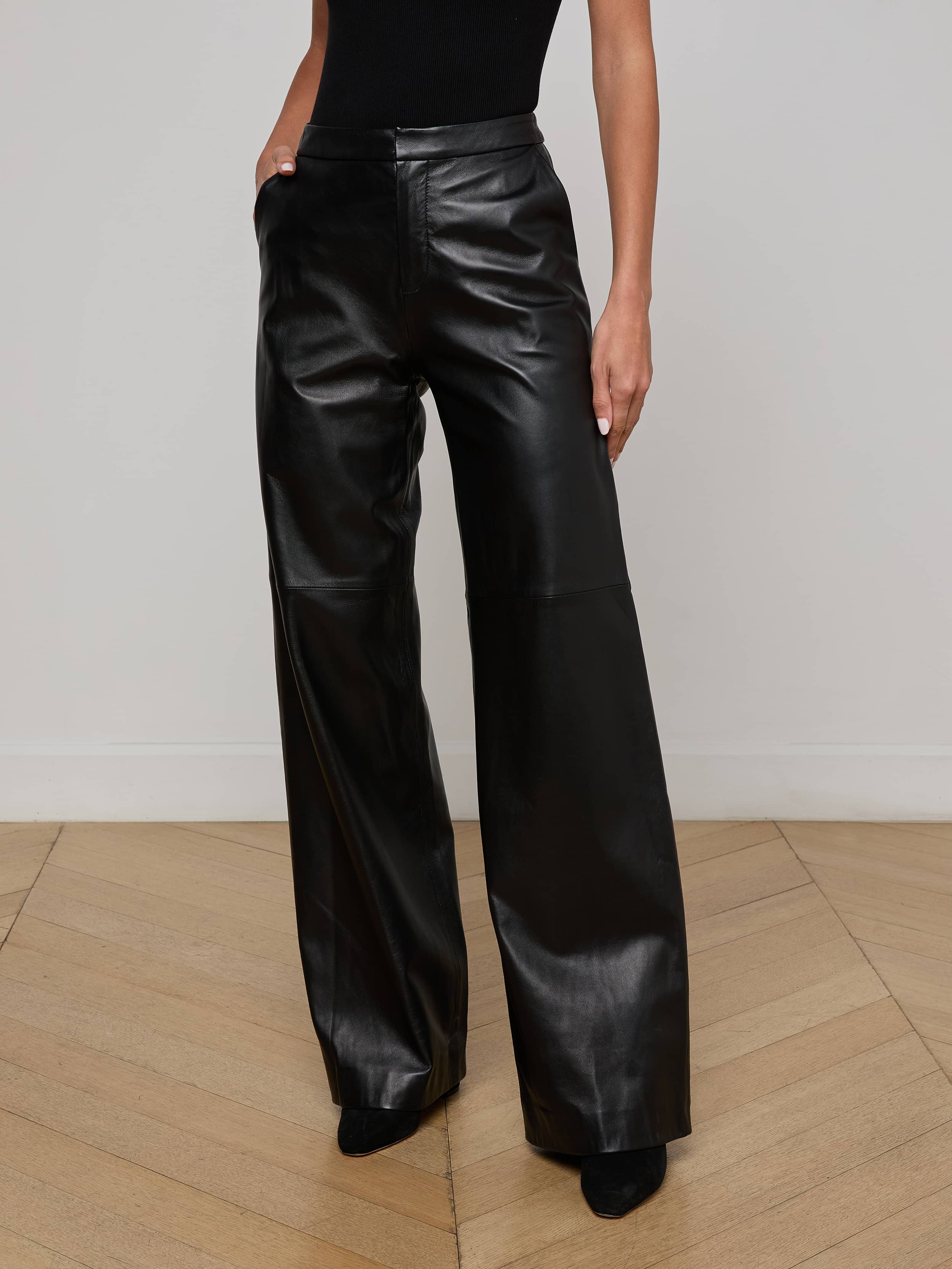 Livvy Leather Trouser - 3