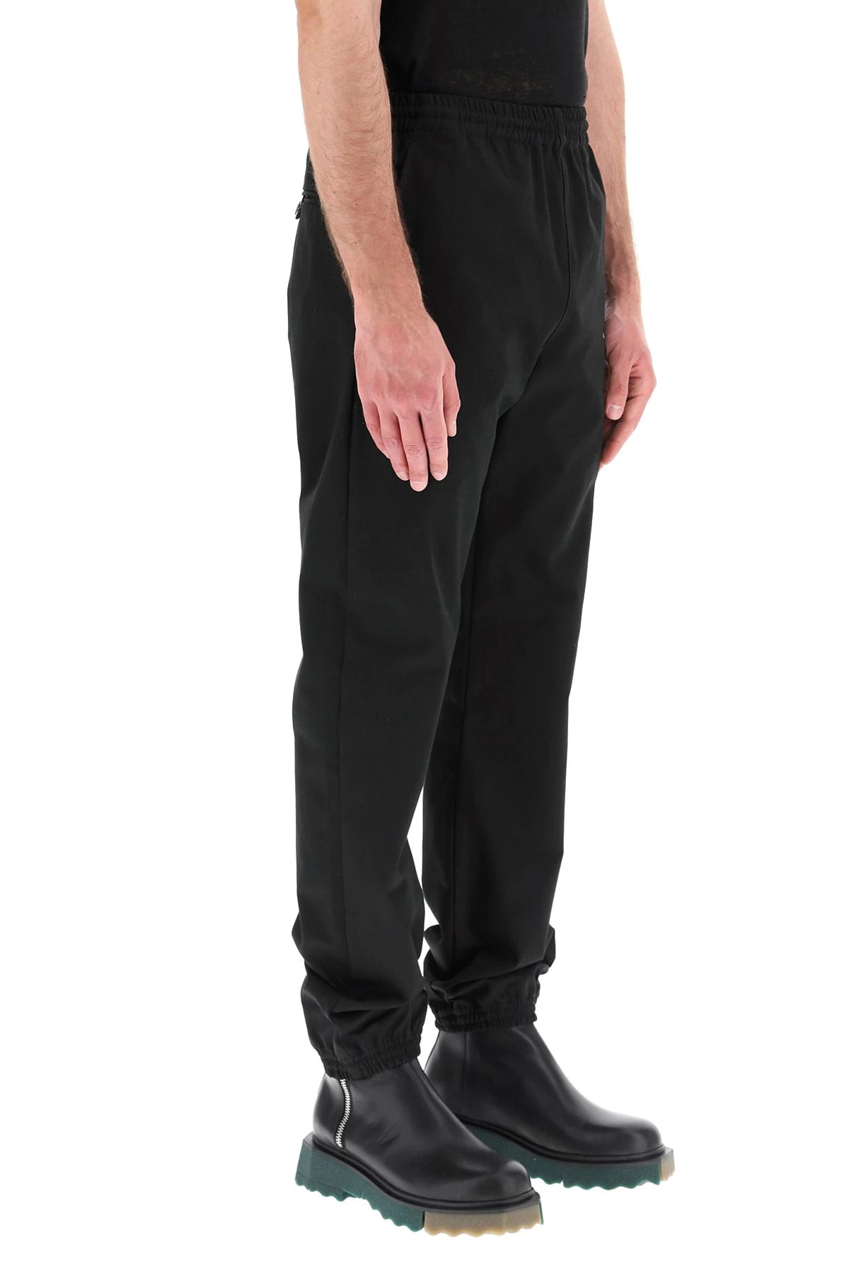 COTTON TROUSERS WITH LOGO - 3