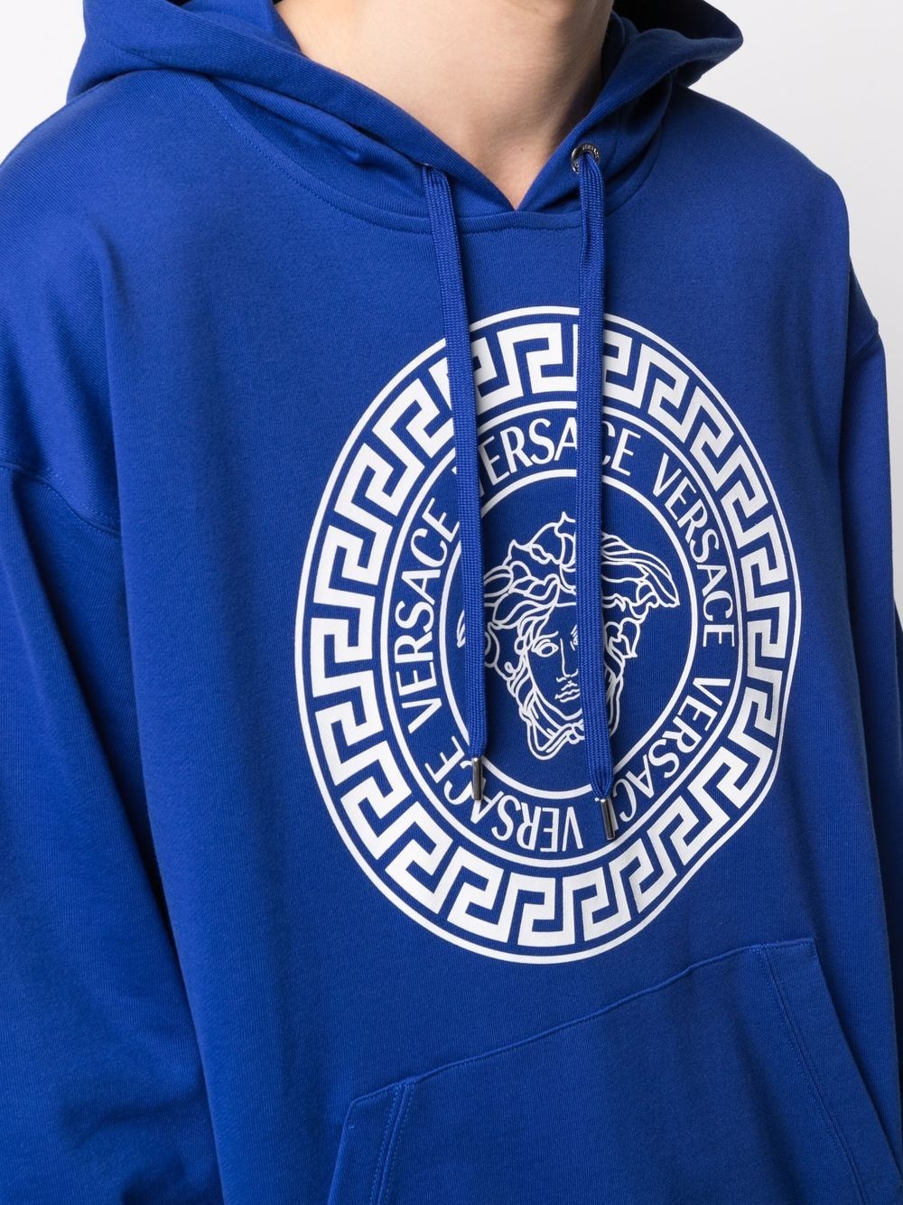 Medusa logo-print hoodie - 5