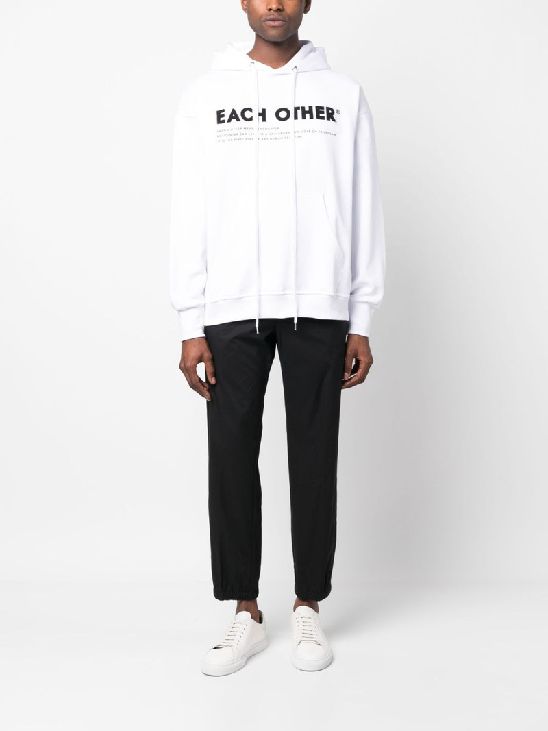 VERSACE JEANS COUTURE logo-patch trousers outlook