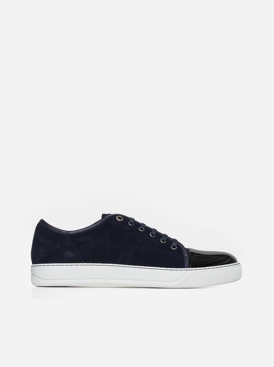 DBB1 suede and patent leather sneakers - 1